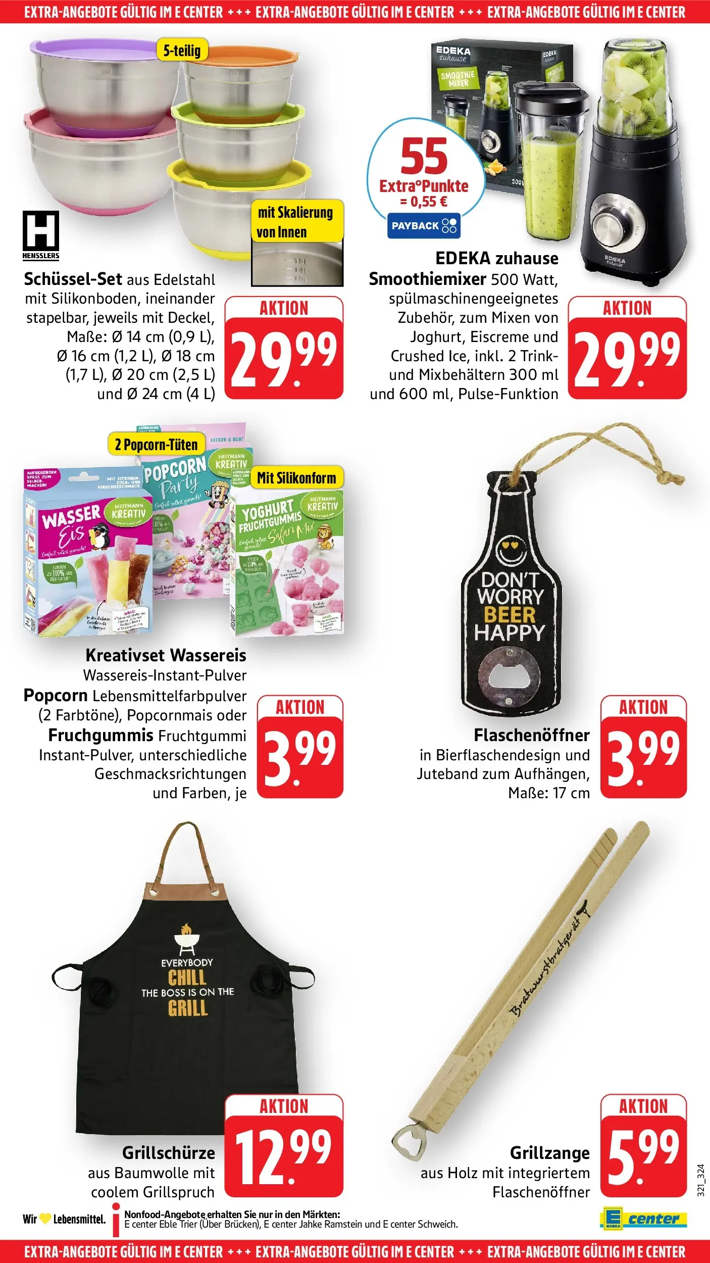 Angebote (ab 27.04.2026) zum Blättern | Seite: 62 | Produkte: Grill, Mixer, Eiscreme, Wasser