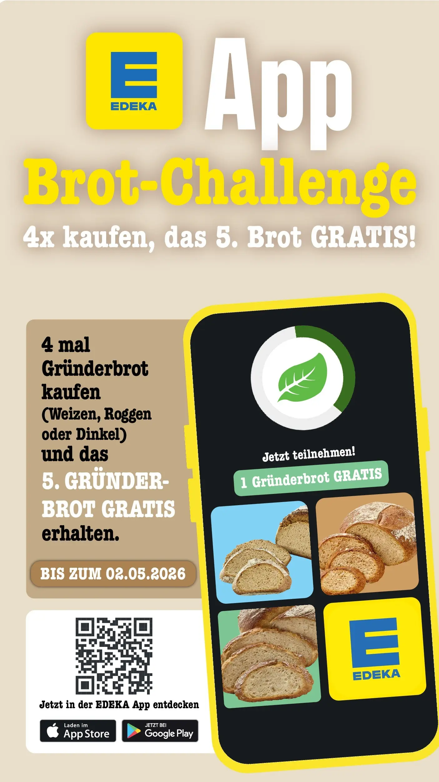Angebote (ab 27.04.2026) zum Blättern | Seite: 30 | Produkte: Brot