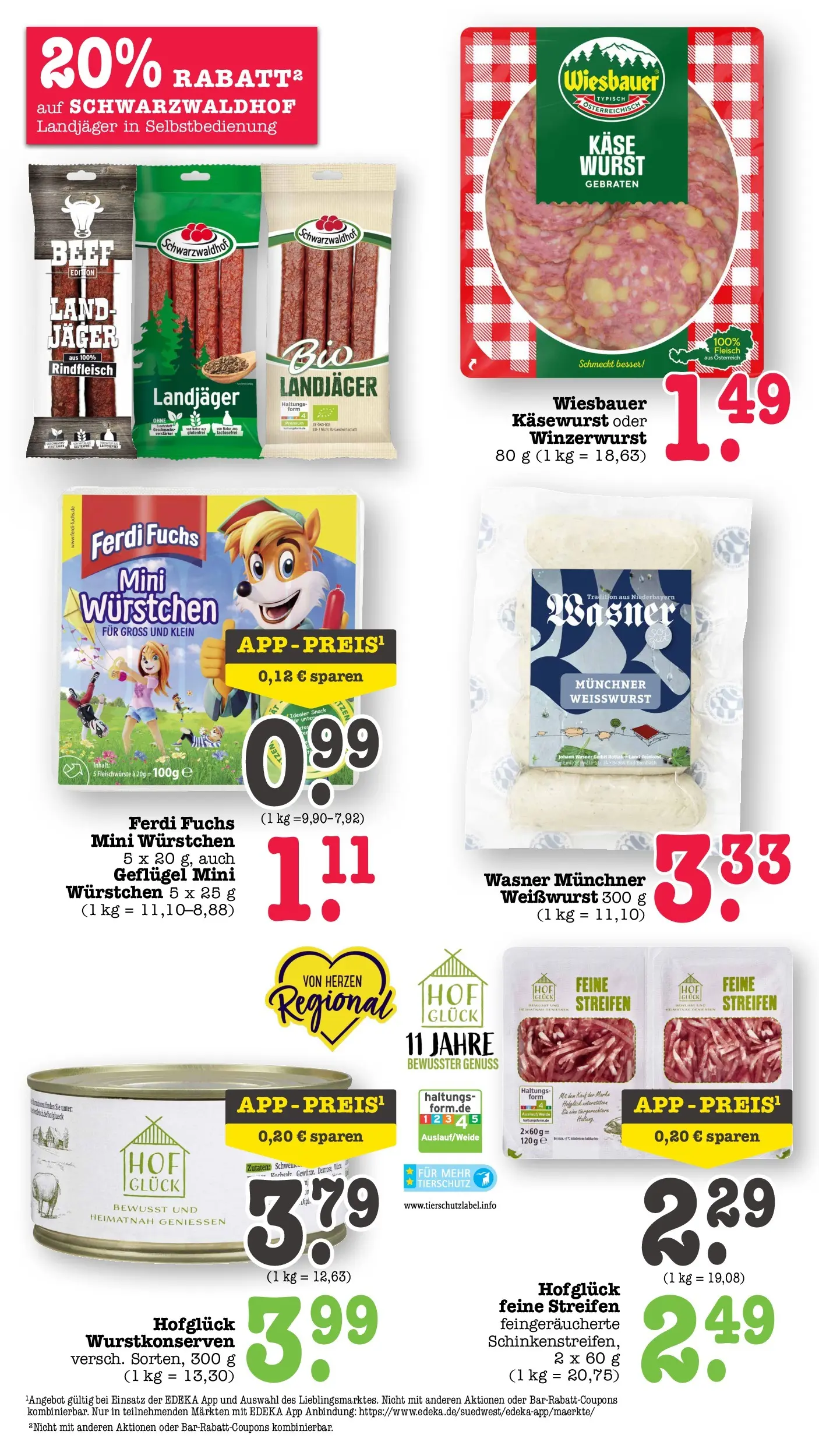 Angebote (ab 27.04.2026) zum Blättern | Seite: 43 | Produkte: Käse, Wurst, Rindfleisch, Fleisch
