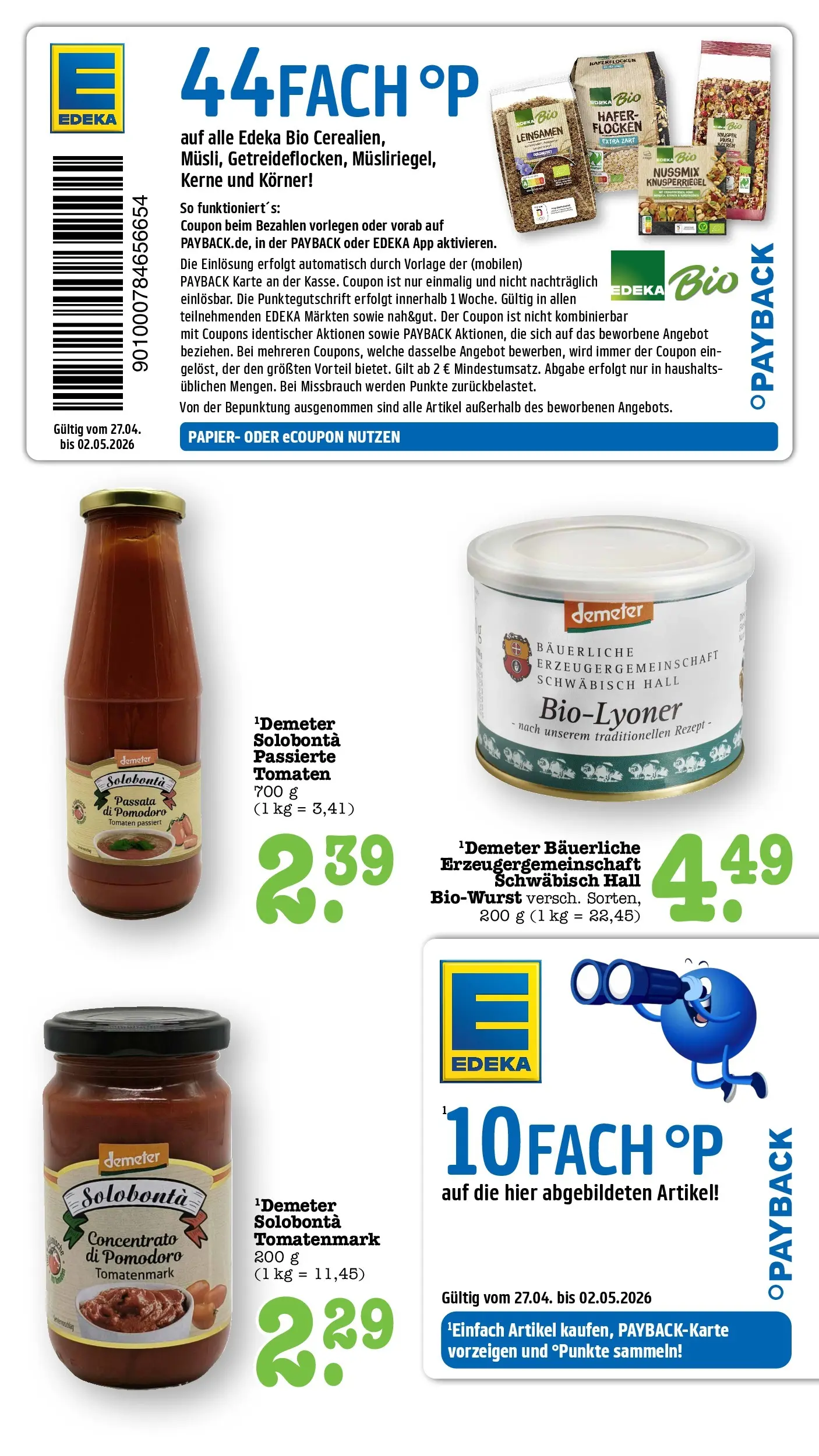 Angebote (ab 27.04.2026) zum Blättern | Seite: 58 | Produkte: Tomaten, Flocken