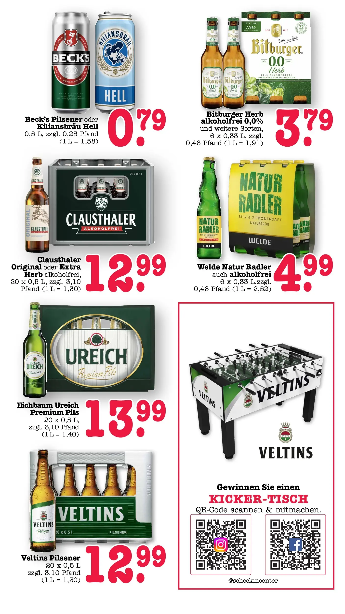 Angebote (ab 27.04.2026) zum Blättern | Seite: 10 | Produkte: Bitburger, Pils, Radler, Veltins