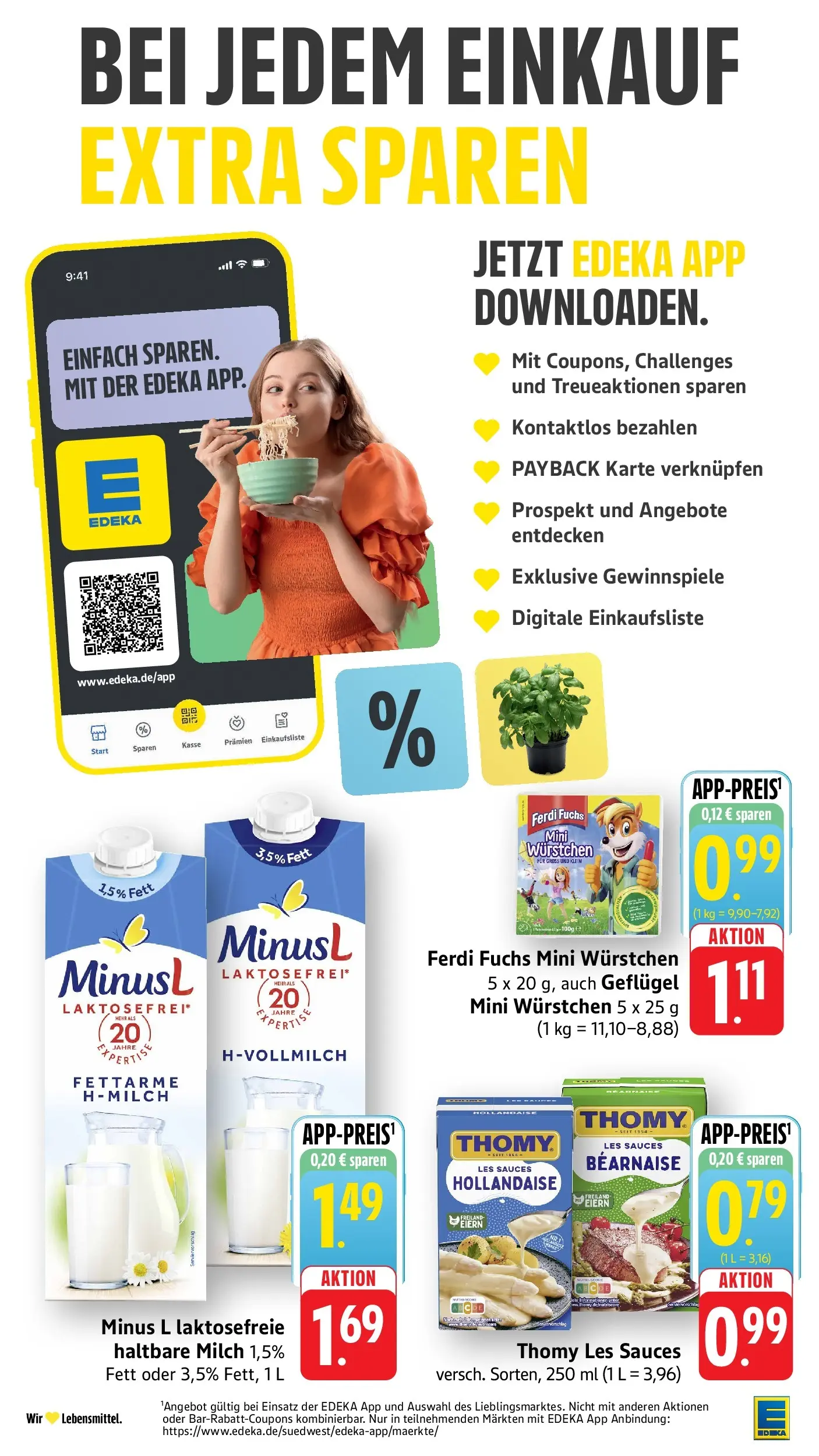 Angebote (ab 27.04.2026) zum Blättern | Seite: 30 | Produkte: Thomy les sauces, Milch, Haltbare milch