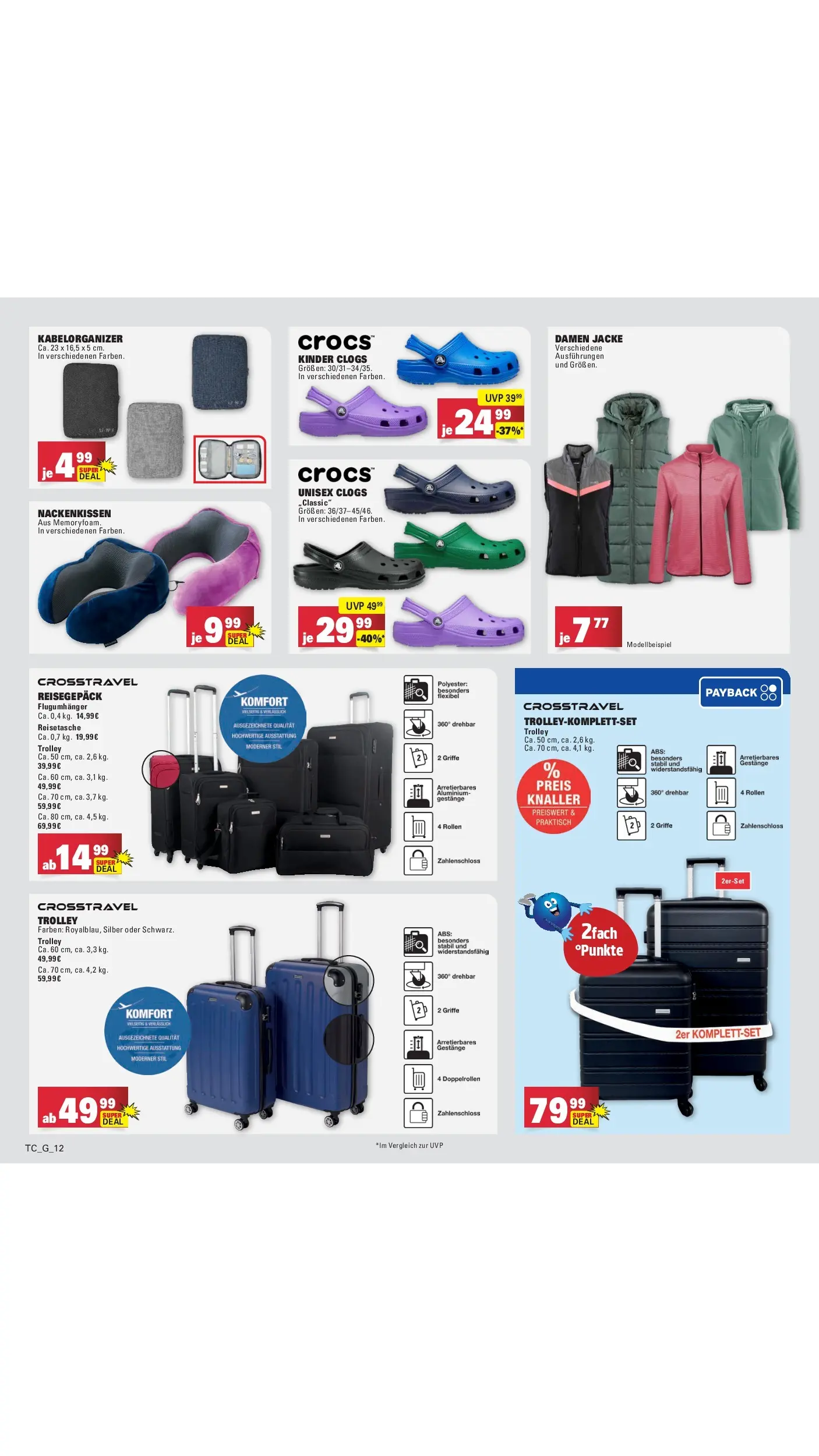 Angebote (ab 27.04.2026) zum Blättern | Seite: 89 | Produkte: Jacke, Reisetasche