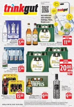 Trinkgut Prospekt Wittlich	 ab 27.04.2026 gültig