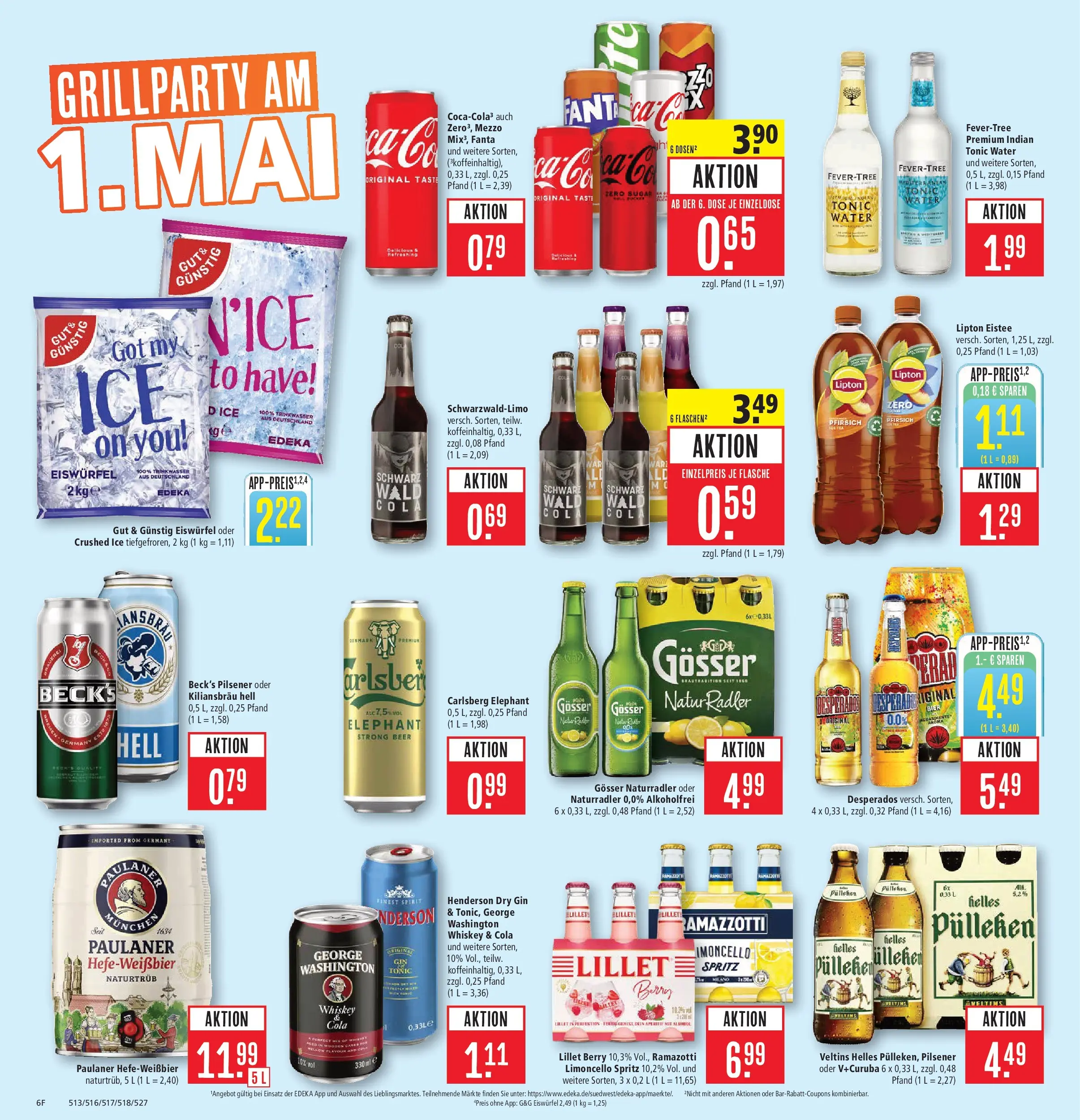 Marktkauf Prospekt Heidenheim	 (ab 26.04.2026) » Angebote online | Seite: 8 | Produkte: Fanta, Pfirsich, Gin, Paulaner