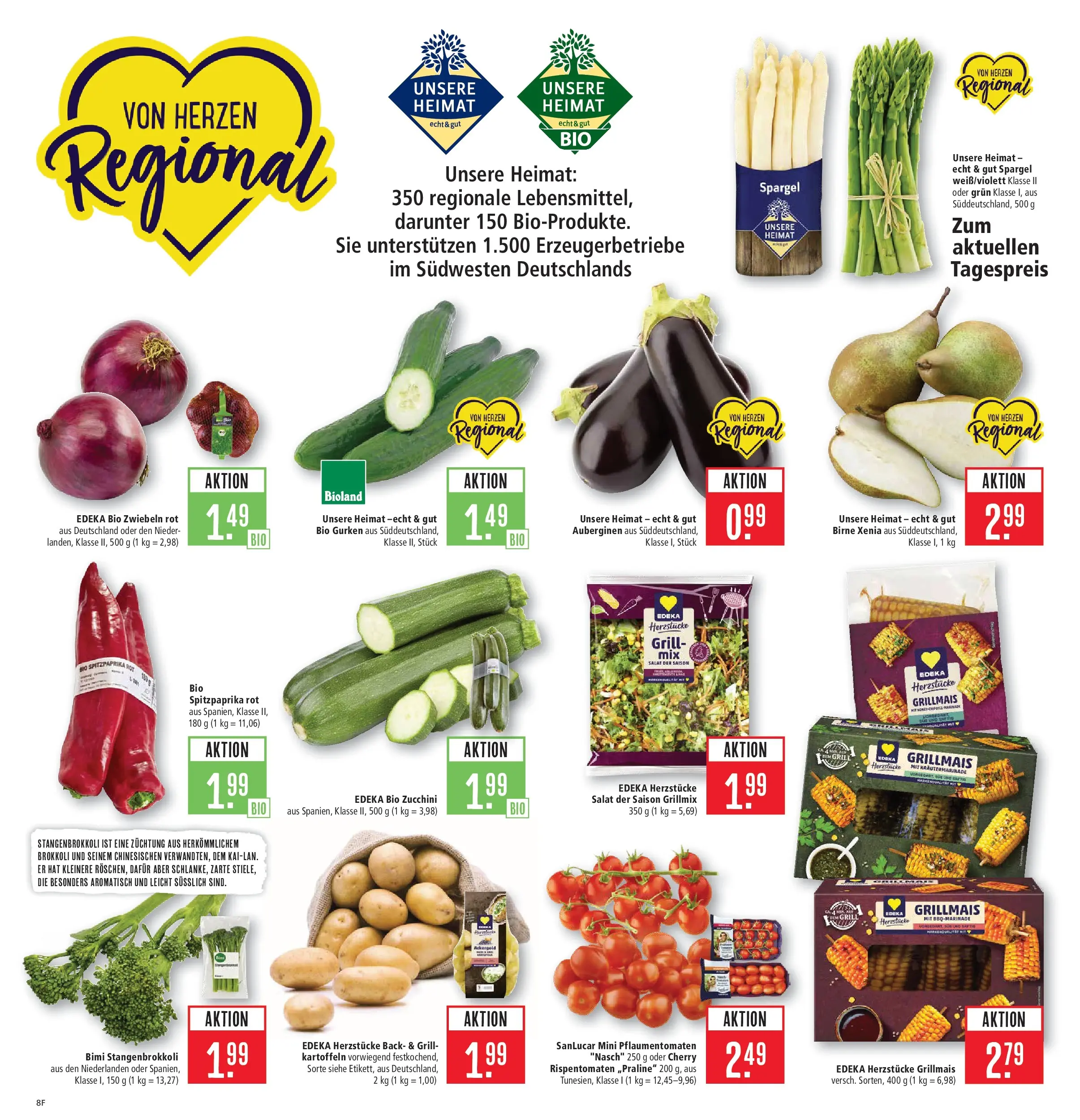 Marktkauf Prospekt Heidenheim	 (ab 26.04.2026) » Angebote online | Seite: 10 | Produkte: Spargel, Zwiebeln, Birne, Gurken