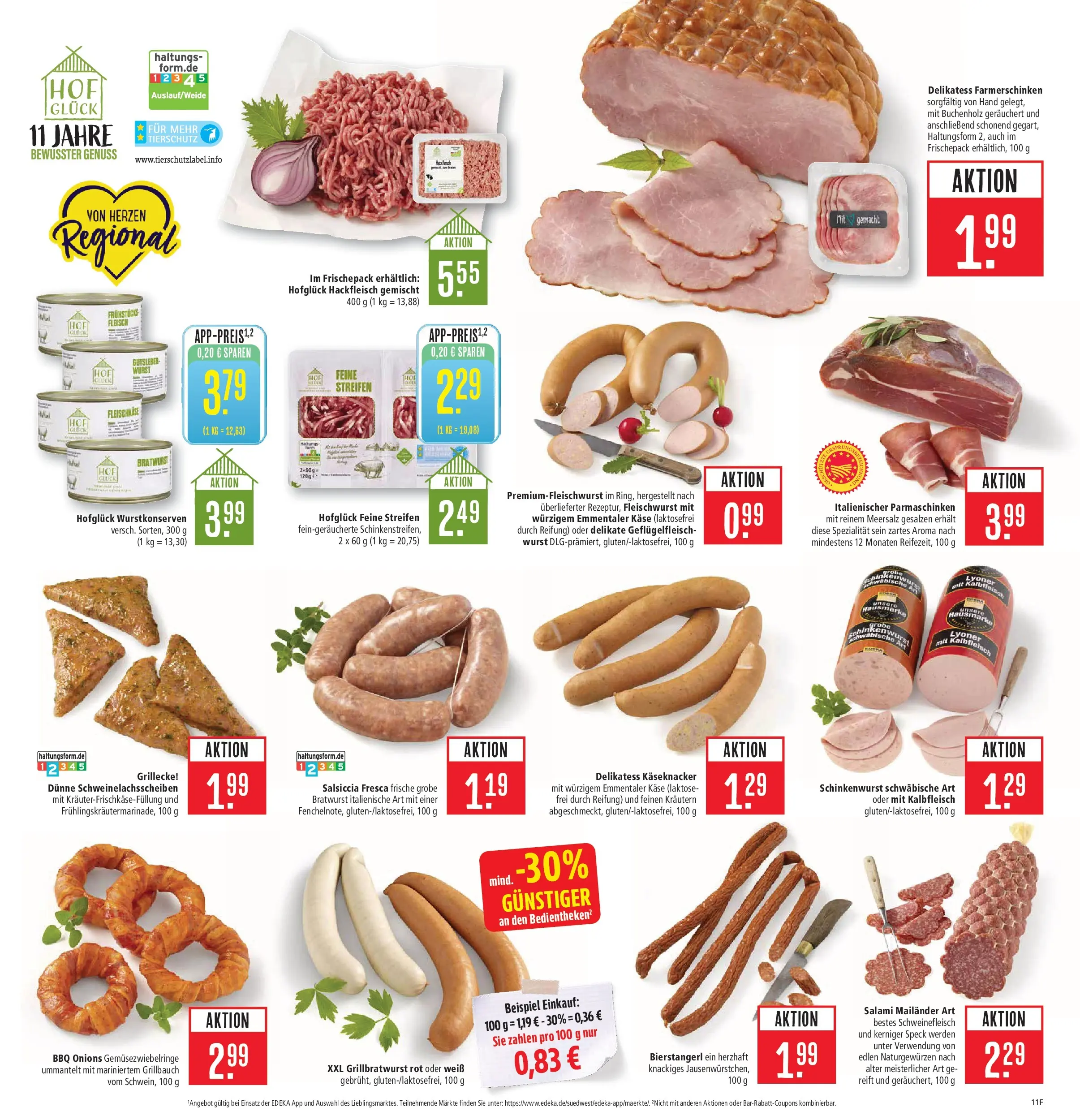 Marktkauf Prospekt Heidenheim	 (ab 26.04.2026) » Angebote online | Seite: 13 | Produkte: Bratwurst, Wurst, Salami, Schweinefleisch