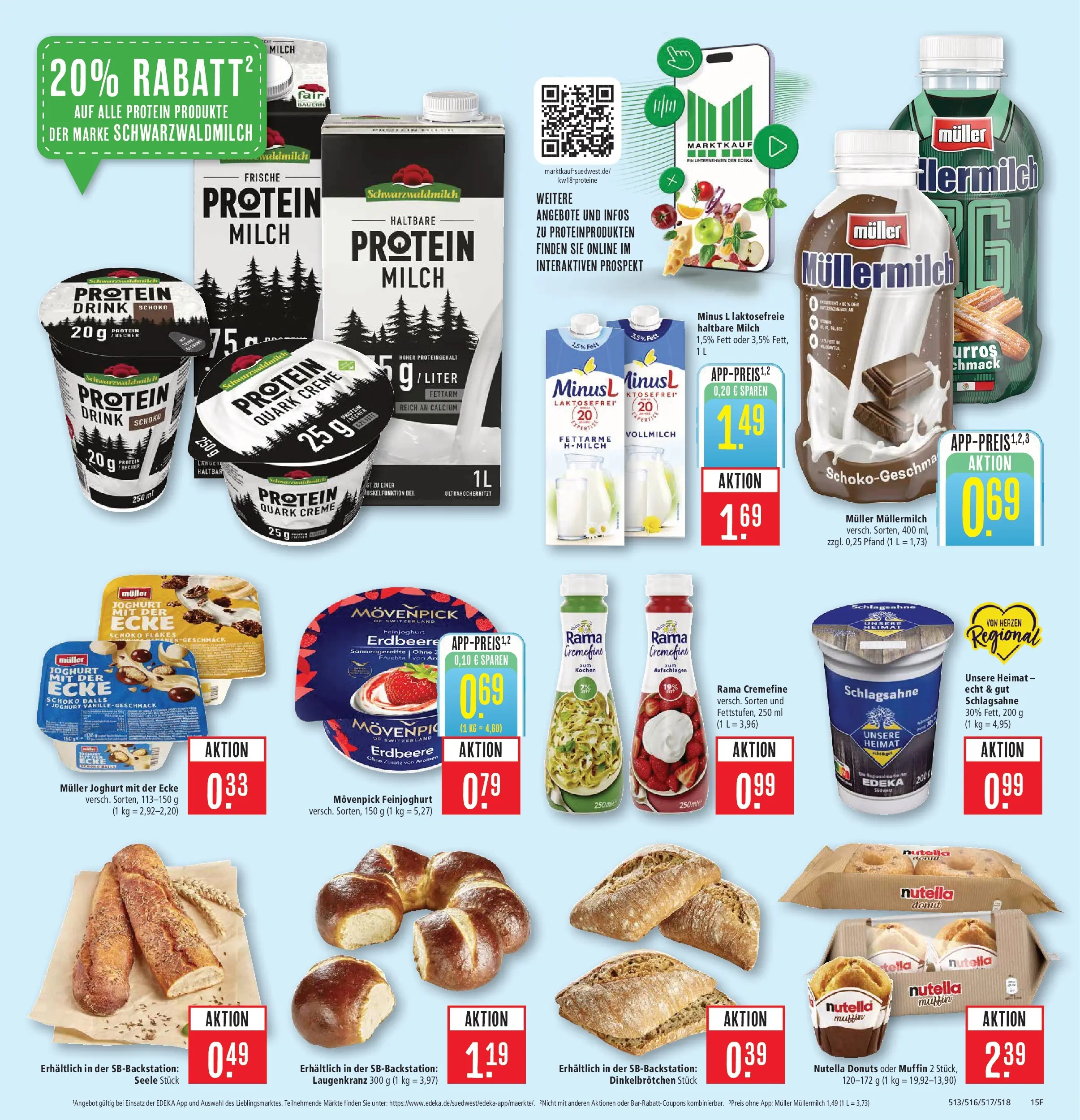 Marktkauf Prospekt Heidenheim	 (ab 26.04.2026) » Angebote online | Seite: 17 | Produkte: Rama, Schlagsahne, Joghurt, Creme