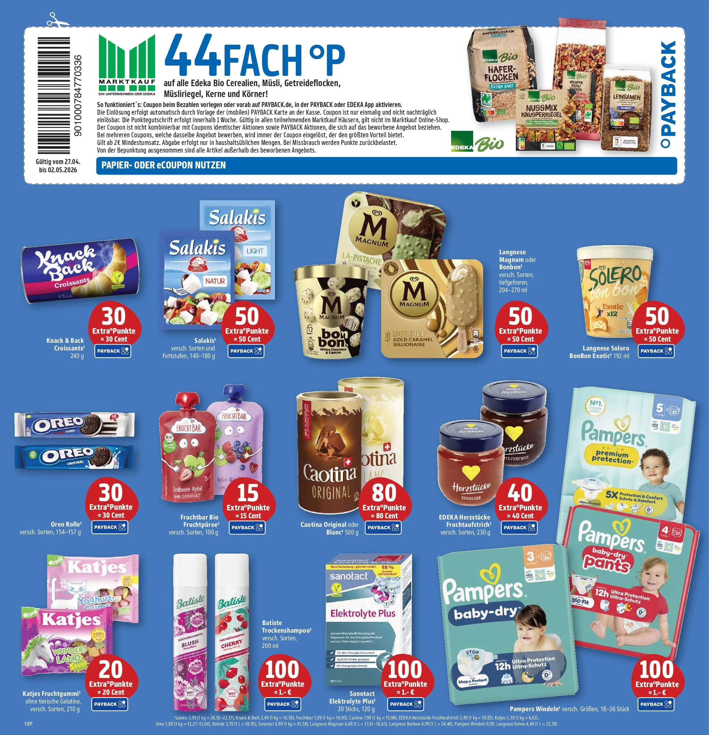 Marktkauf Prospekt Heidenheim	 (ab 26.04.2026) » Angebote online | Seite: 20 | Produkte: Langnese, Katjes, Salakis, Flocken