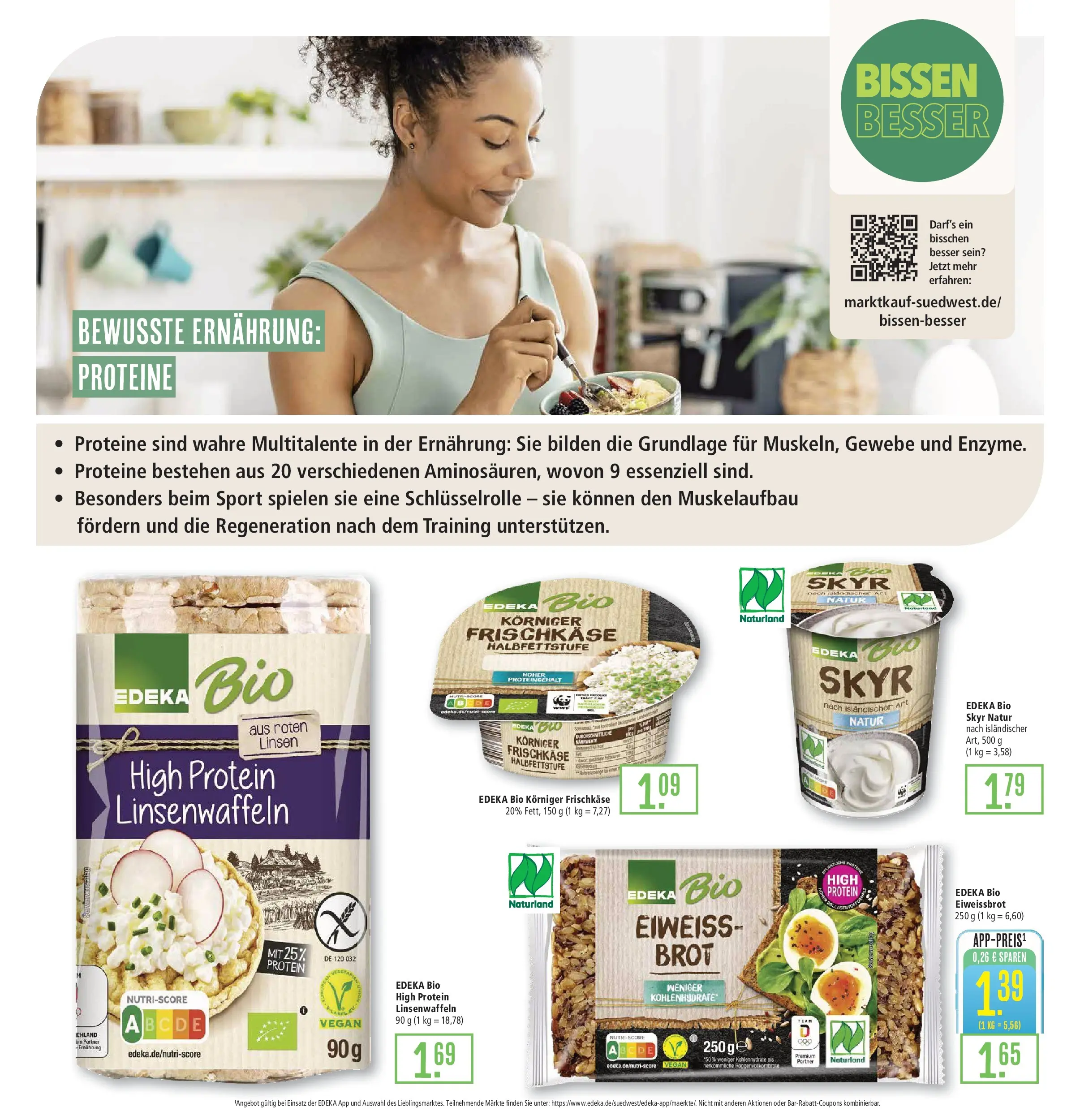 Marktkauf Prospekt Heidenheim	 (ab 26.04.2026) » Angebote online | Seite: 22 | Produkte: Skyr, Brot, Frischkase