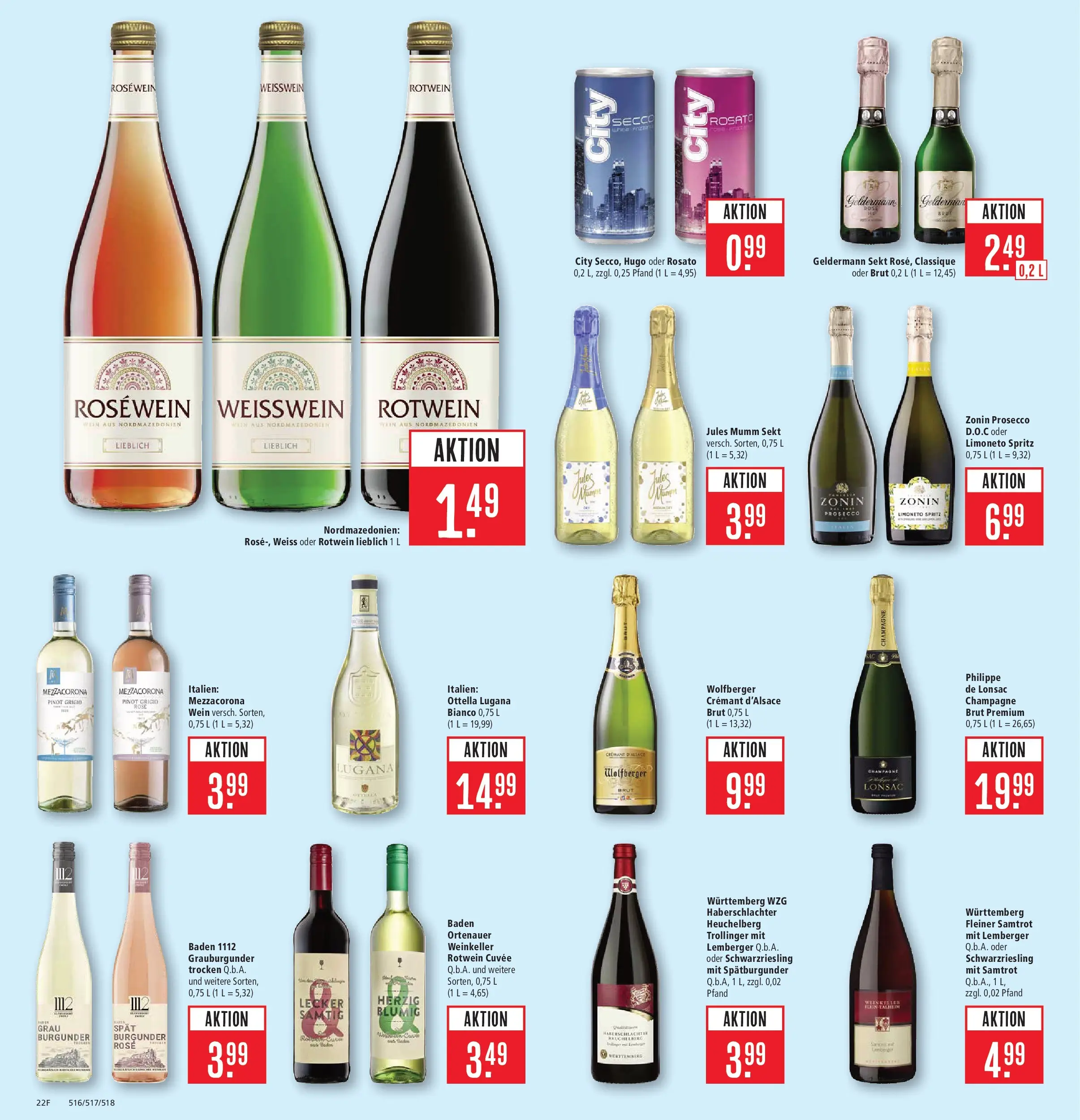 Marktkauf Prospekt Heidenheim	 (ab 26.04.2026) » Angebote online | Seite: 26 | Produkte: Rosewein, Jules mumm, Prosecco, Wein