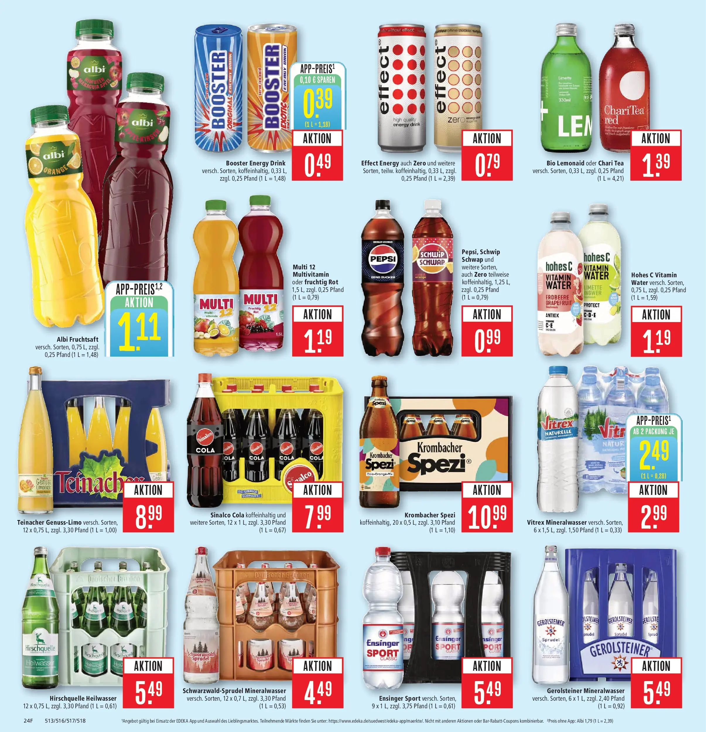 Marktkauf Prospekt Heidenheim	 (ab 26.04.2026) » Angebote online | Seite: 28 | Produkte: Sinalco, Energy, Limette, Gerolsteiner