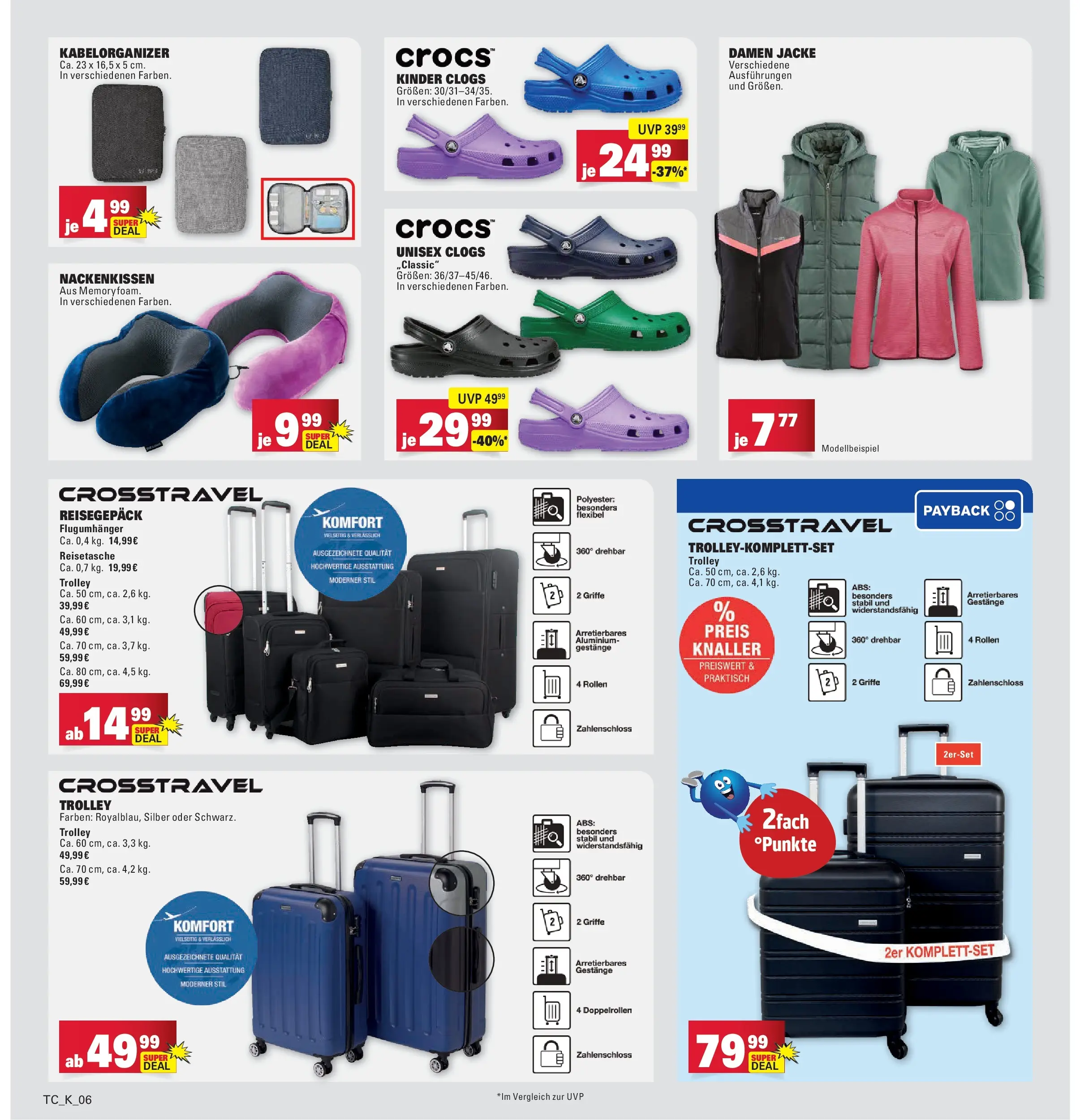 Marktkauf Prospekt Heidenheim	 (ab 26.04.2026) » Angebote online | Seite: 38 | Produkte: Jacke, Reisetasche