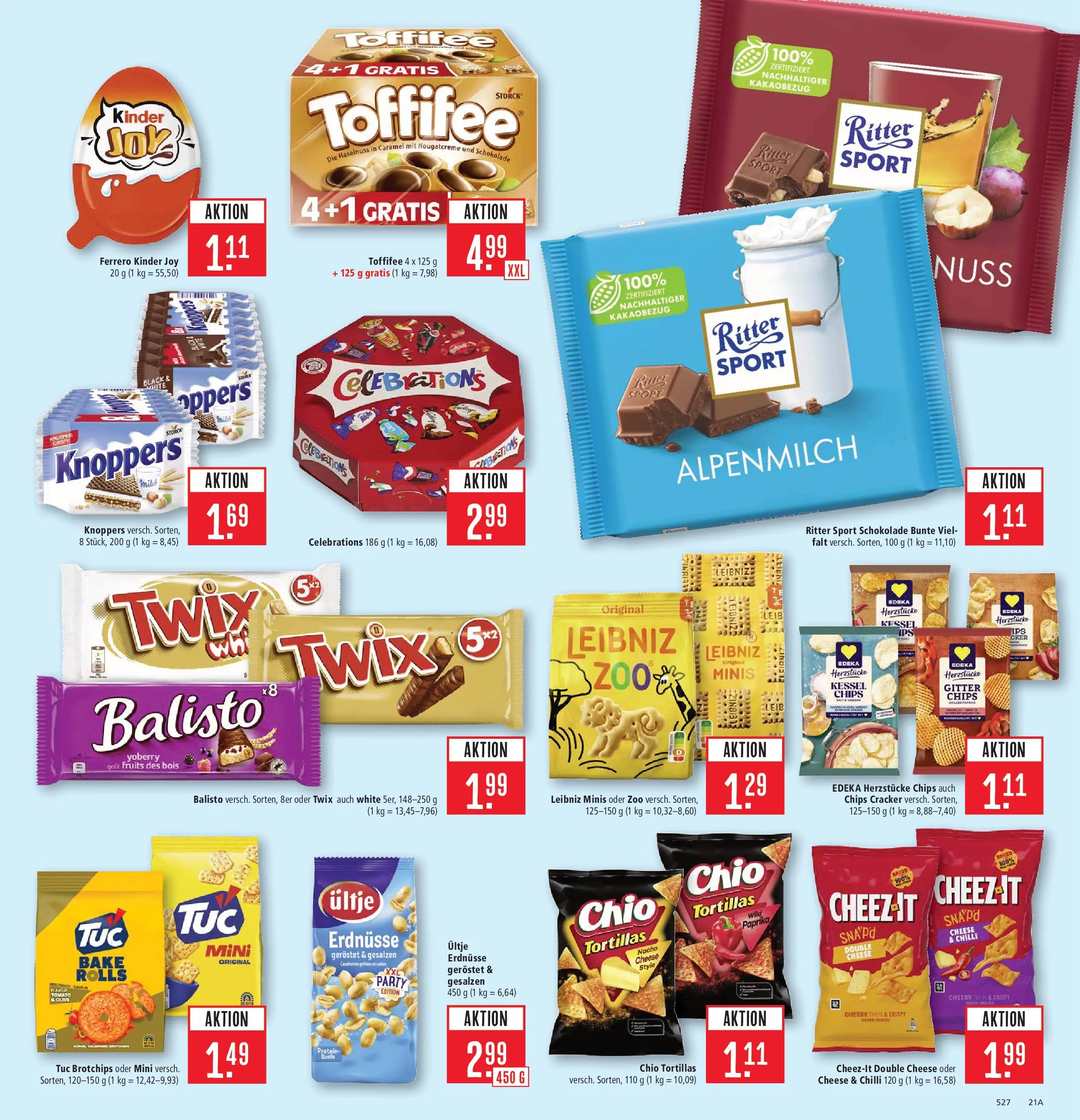 Marktkauf Prospekt Aschaffenburg	 (ab 27.04.2026) » Angebote online | Seite: 25 | Produkte: Ritter sport, Celebrations, Twix, Knoppers