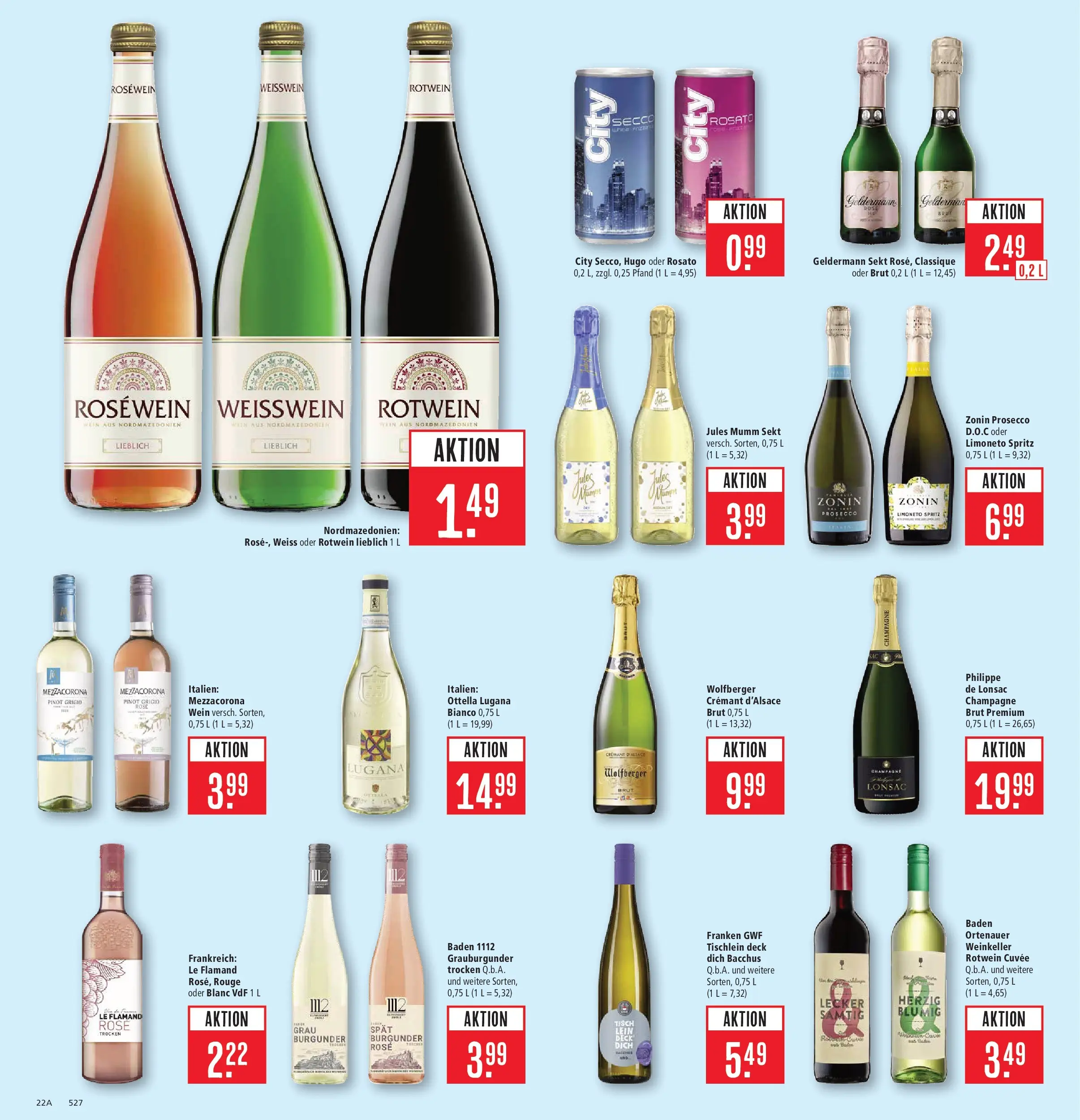 Marktkauf Prospekt Aschaffenburg	 (ab 27.04.2026) » Angebote online | Seite: 26 | Produkte: Weißwein, Rotwein, Rosewein, Jules mumm