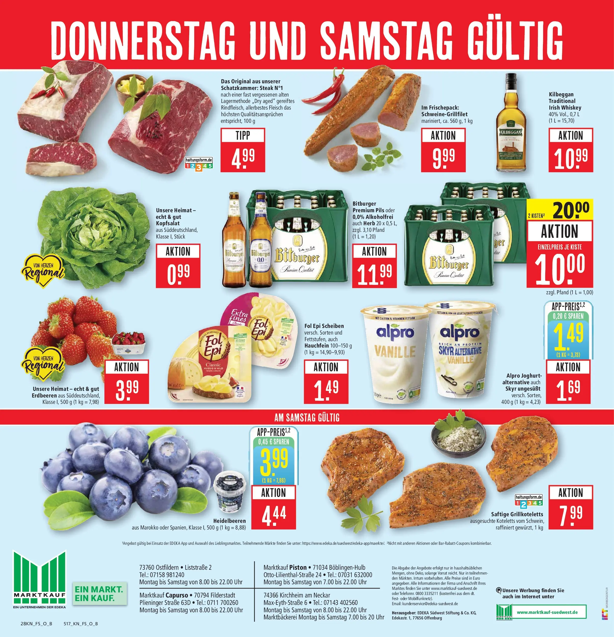 Marktkauf Prospekt Böblingen	 (ab 27.04.2026) » Angebote online | Seite: 32 | Produkte: Pils, Alpro, Whiskey, Uhr