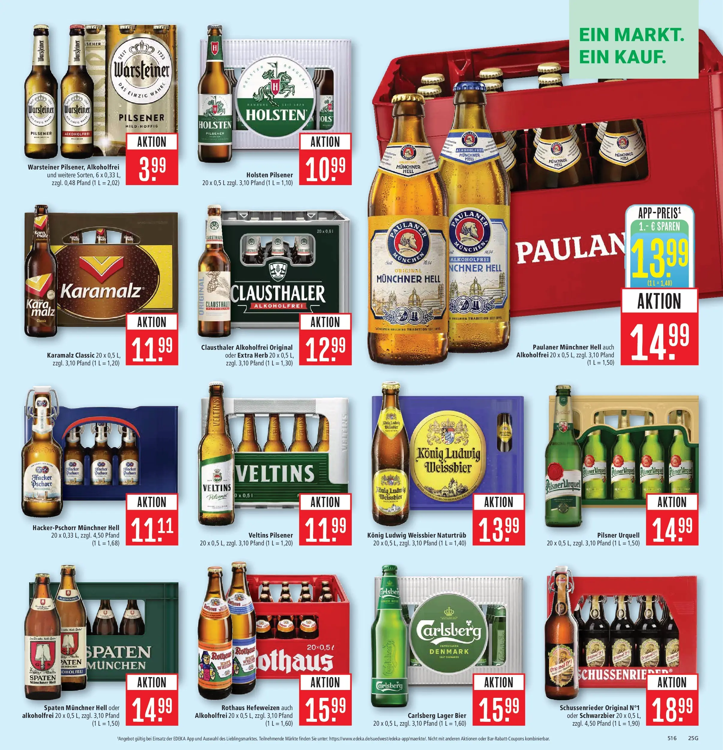 Marktkauf Prospekt Friedrichshafen	 (ab 27.04.2026) » Angebote online | Seite: 29 | Produkte: Carlsberg, Holsten, Warsteiner, Paulaner