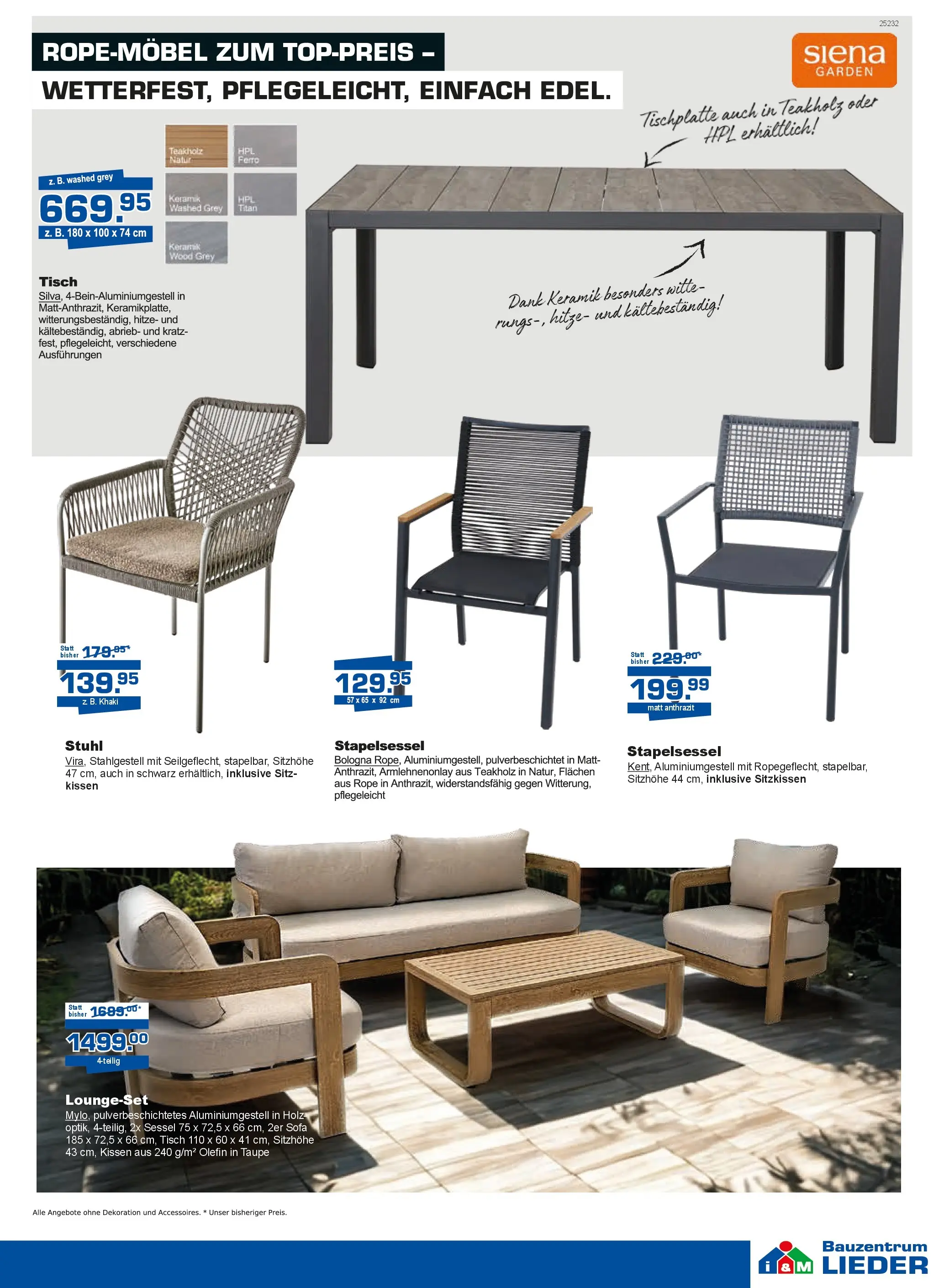 Angebote - Bauzentrum Lieder: Schnell zugreifen (ab 08.05.2026) zum Blättern | Seite: 3 | Produkte: Kissen, Sofa, Sessel, Stuhl