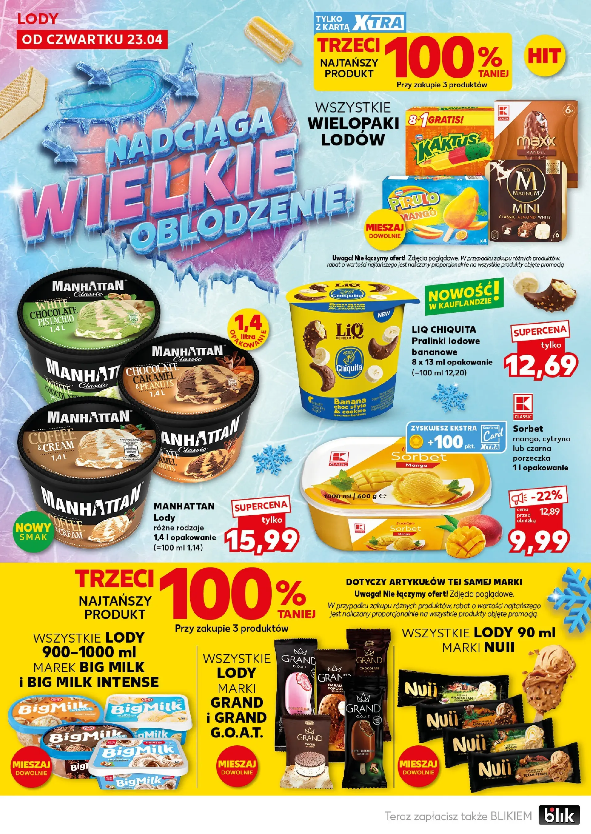 Kaufland gazetka - Super Weekend od 25.04.2026 - od jutra PDF | Strona: 8 | Produkty: Cytryna, Karta, Sorbet, Lody