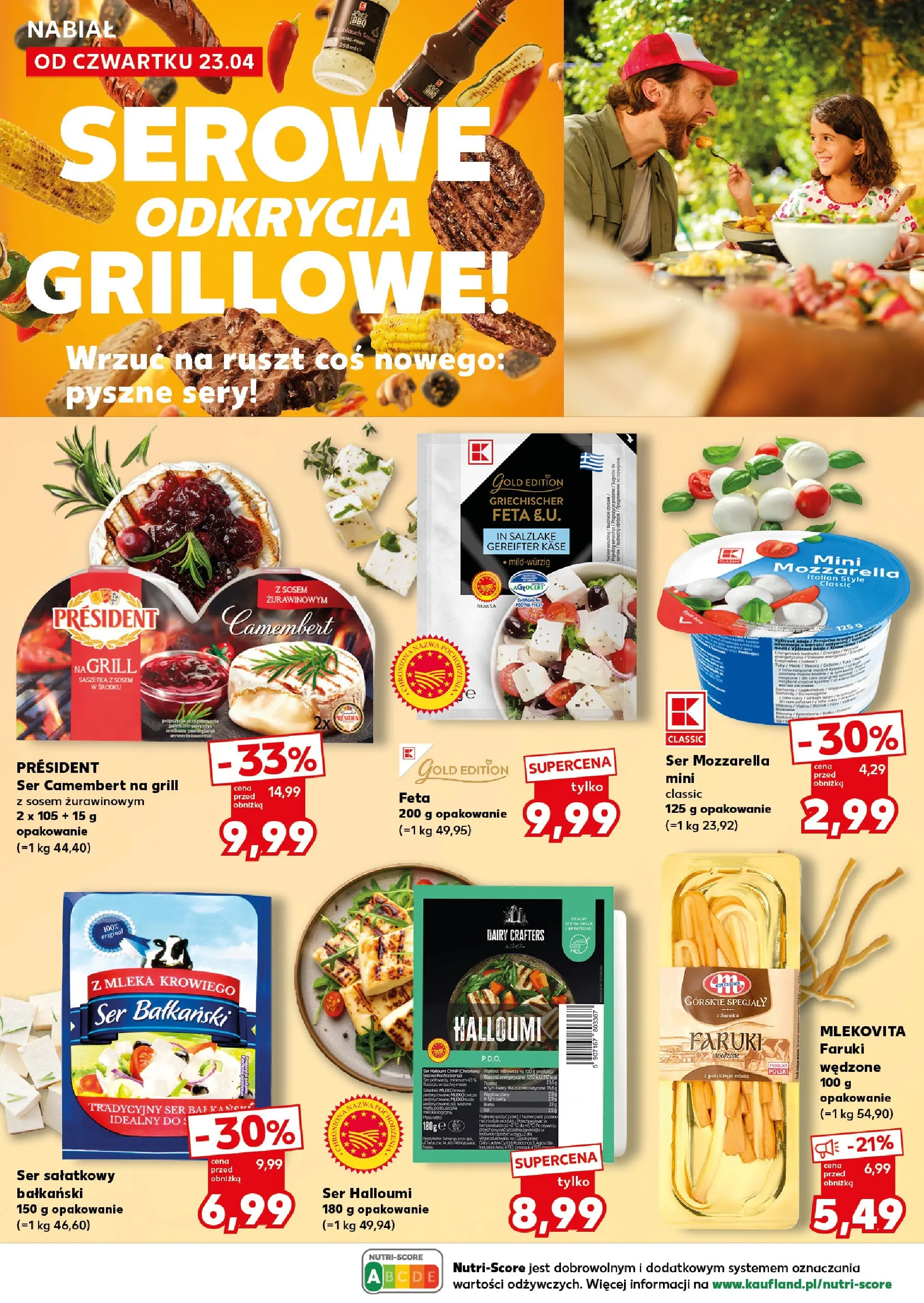 Kaufland gazetka - Super Weekend od 25.04.2026 - od jutra PDF | Strona: 20 | Produkty: Grill, Mleka, Camembert, Sery