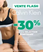 Degriff'Stock Vente Flash Calvin Klein - au 10.05.2026