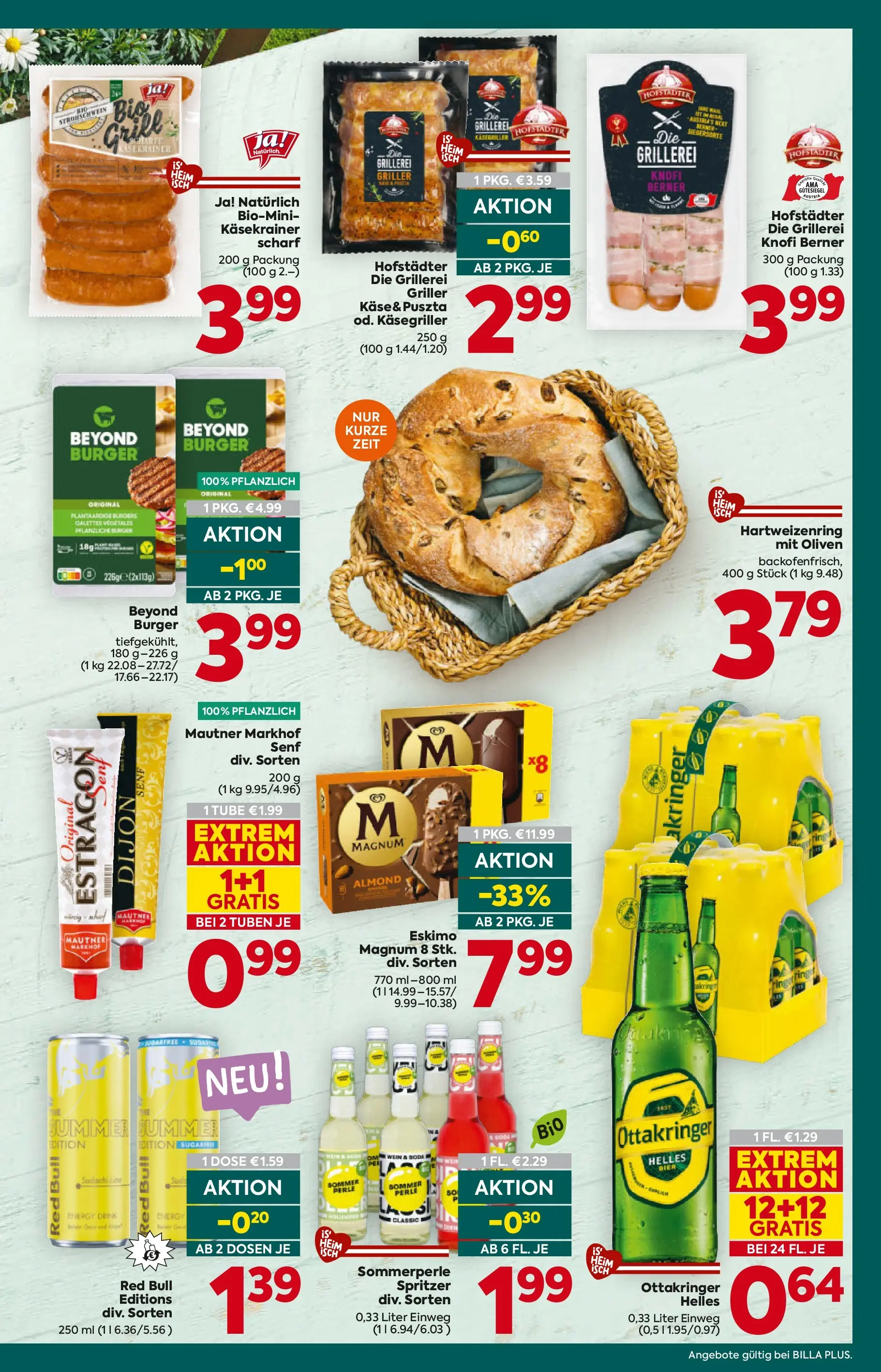 Billa Plus - BILLA PLUS: Flugblatt Salzburg von 29.04.2026 - Aktuelle Angebote | Seite: 7 | Produkte: Szeder, Wein, Bier