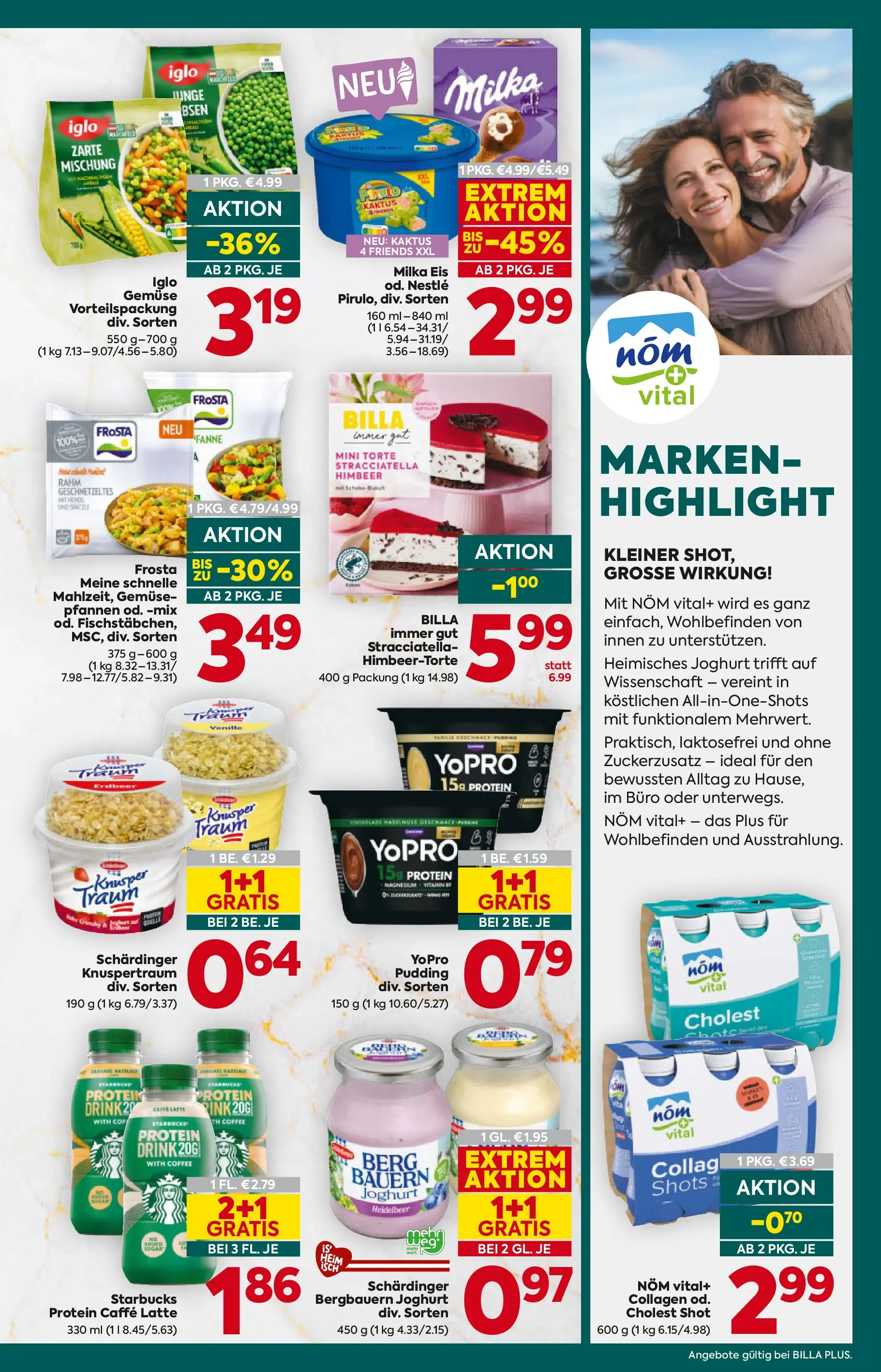 Billa Plus - BILLA PLUS: Flugblatt Salzburg von 29.04.2026 - Aktuelle Angebote | Seite: 11 | Produkte: Eis, Gemüse, Joghurt