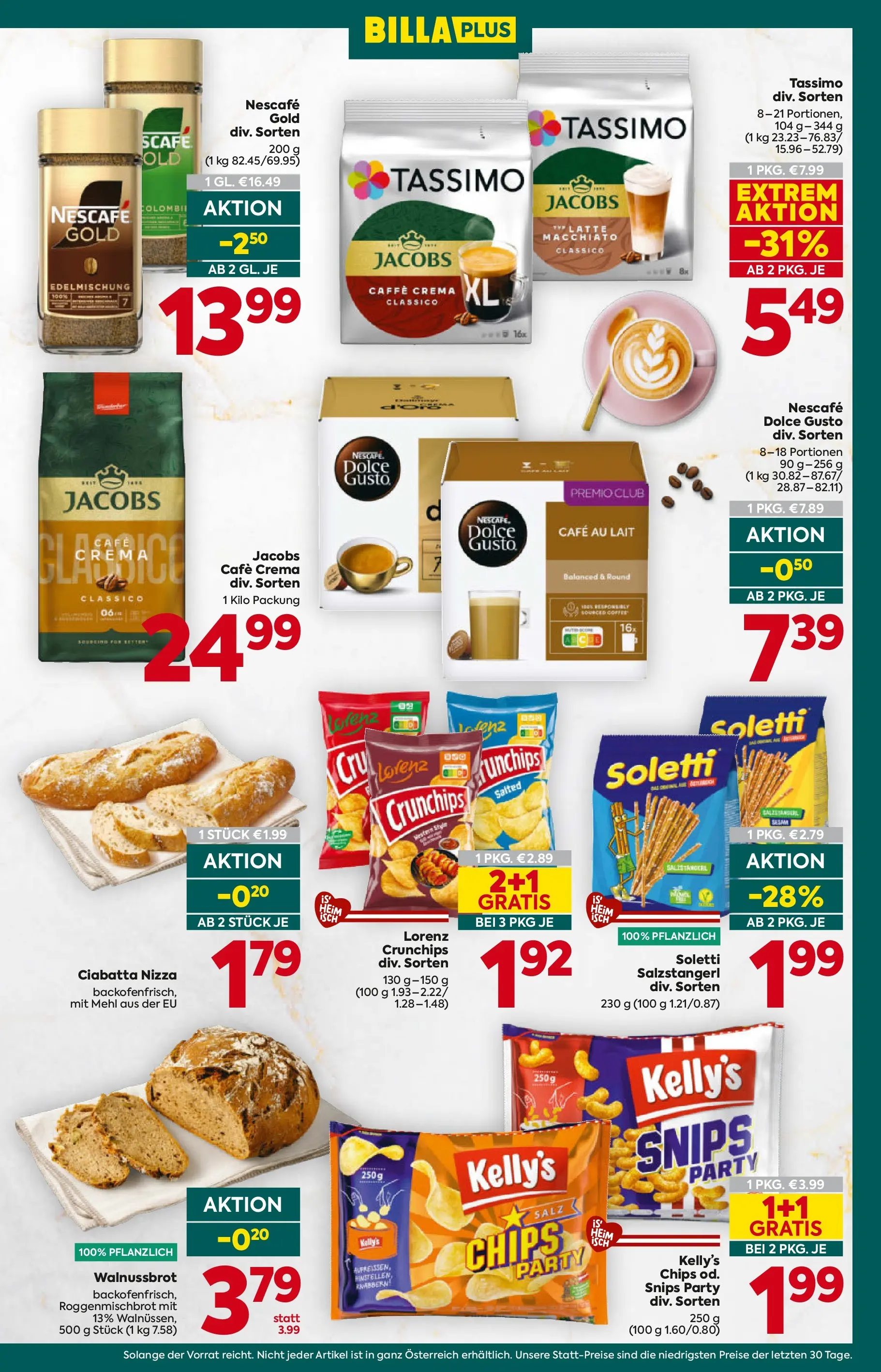 Billa Plus - BILLA PLUS: Flugblatt Salzburg von 29.04.2026 - Aktuelle Angebote | Seite: 13 | Produkte: Chips, Salz