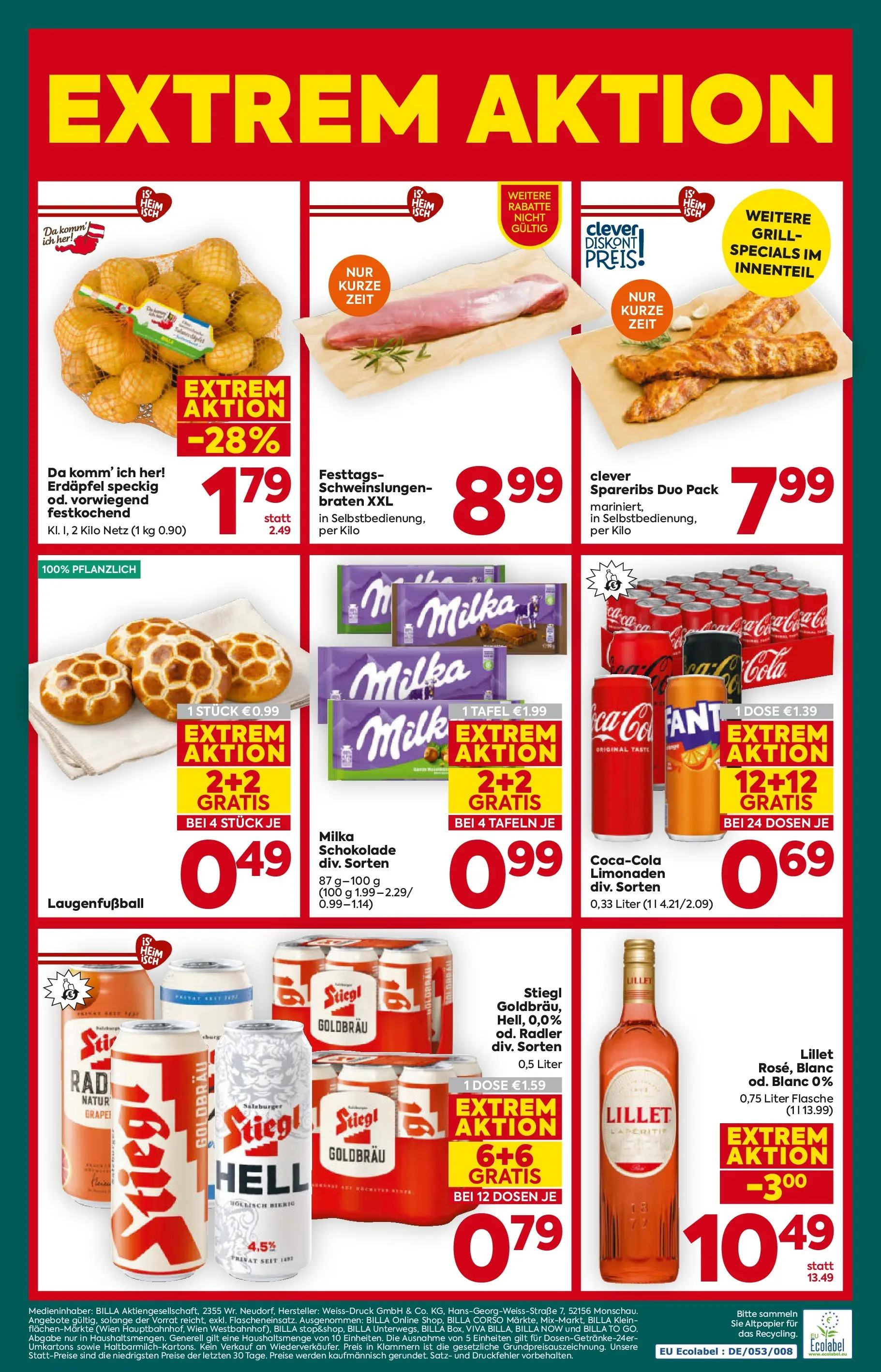 Billa Plus - BILLA PLUS: Flugblatt Salzburg von 29.04.2026 - Aktuelle Angebote | Seite: 16 | Produkte: Grill, Schokolade