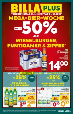 Billa Plus Flugblatt - Oberösterreich ab 30.04.2026 gültig