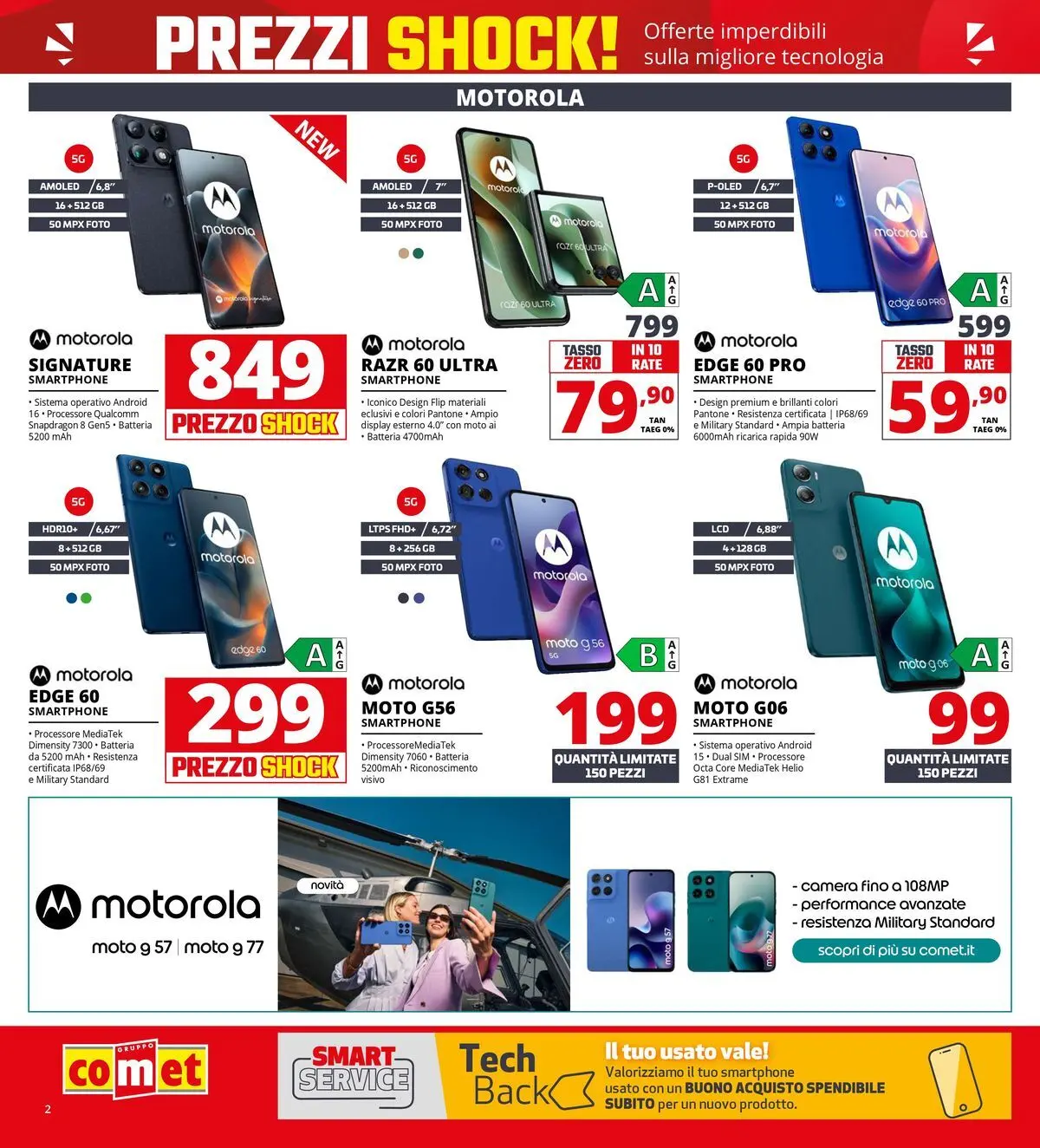 Nuovo Comet volantino Prezzi shock da Comet dal 23/04/2026 > offerte anteprima 🛍️ | Pagina: 2 | Prodotti: Smartphone, Batteria