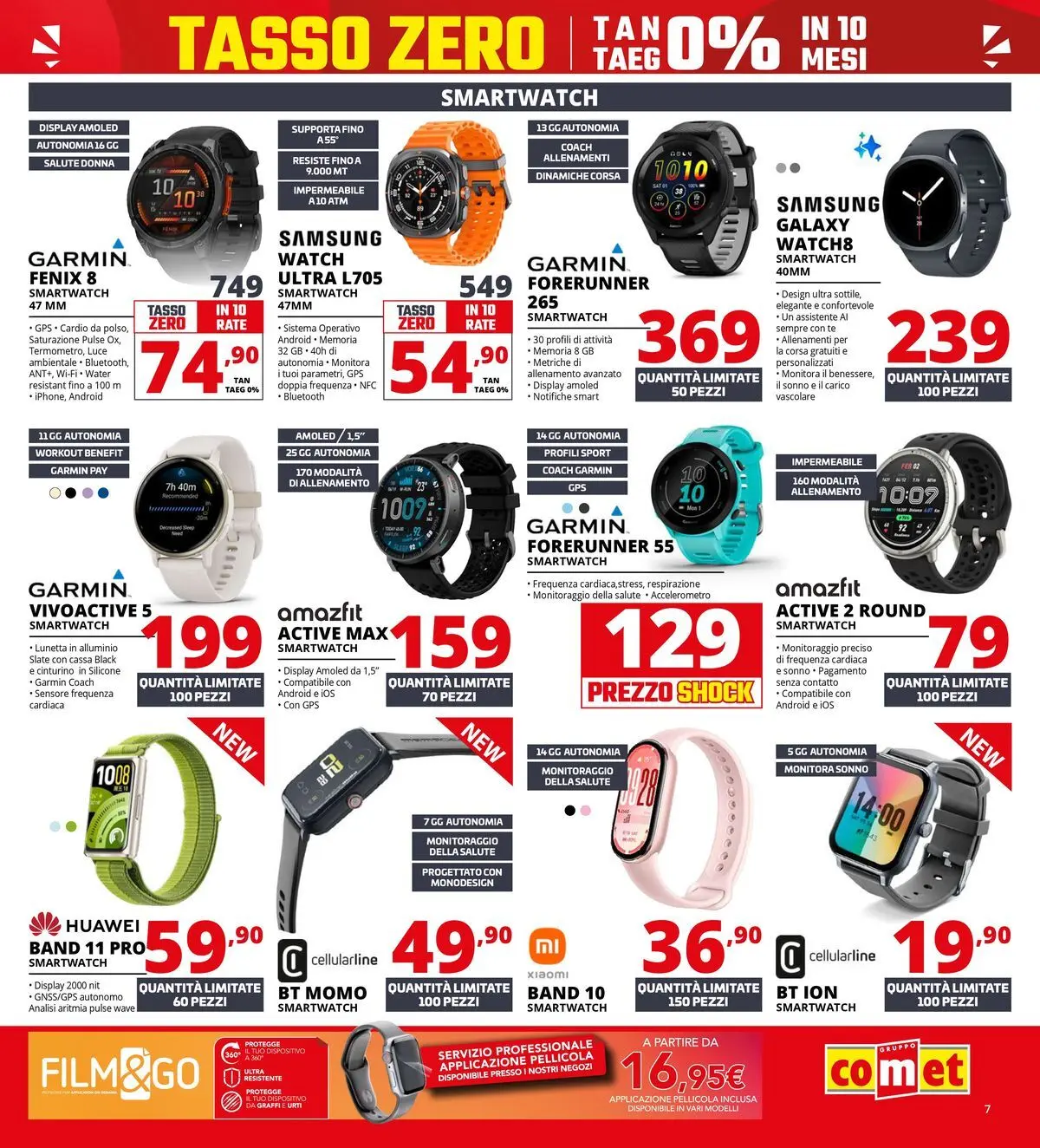 Nuovo Comet volantino Prezzi shock da Comet dal 23/04/2026 > offerte anteprima 🛍️ | Pagina: 7 | Prodotti: Xiaomi, Samsung Galaxy, Silicone, Smartwatch