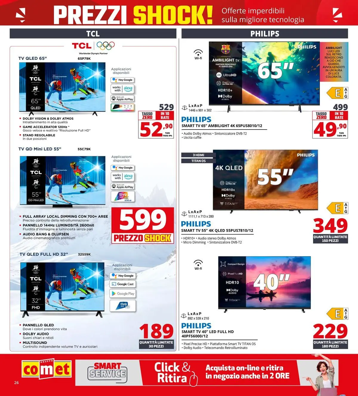 Nuovo Comet volantino Prezzi shock da Comet dal 23/04/2026 > offerte anteprima 🛍️ | Pagina: 26 | Prodotti: Auricolari, Audio, Cuffie, Gioco