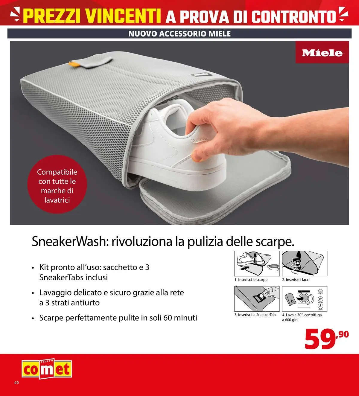 Nuovo Comet volantino Prezzi shock da Comet dal 23/04/2026 > offerte anteprima 🛍️ | Pagina: 40 | Prodotti: Centrifuga, Scarpe, Miele