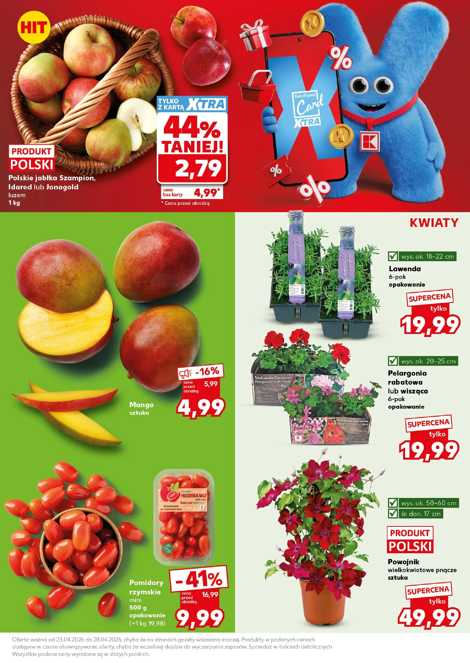 Kaufland gazetka - Super Weekend od 25.04.2026 - od jutra PDF | Strona: 11 | Produkty: Mango, Karta, Jabłka, Pomidory
