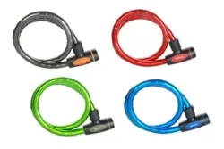 Antivol Masterlock Antivol Velo Cable articule 1m x &Oslash; 18mm - Coloris al&eacute;atoire