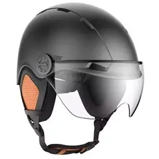 Casque v&eacute;lo Casr Life Gris avec visi&egrave;re - M