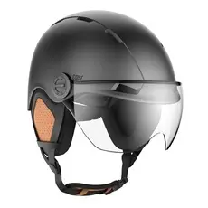 Casque v&eacute;lo Casr Life Gris avec visi&egrave;re - L