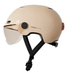 Casque v&eacute;lo Cosmo Connected Fusion+ Sable Brillant