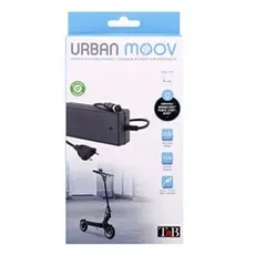 Batterie et chargeur trottinette &eacute;lectrique Tnb URBAN MOOV - Chargeur 588V pour trottinettes electriques - noir
