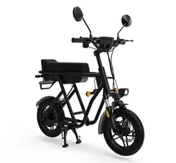 Draisienne &eacute;lectrique Wispeed WIMOB SCOOT NOIR - CYCLOMOBILE HOMOLOGUE ROUTE