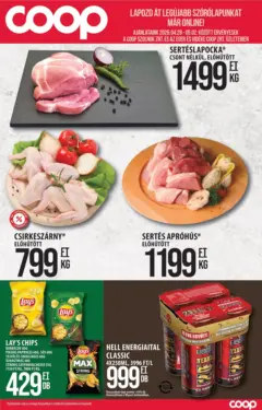 COOP Szolnok akciós újság Szolnok - amely érvényes a következő dátumtól: 29.04.2026