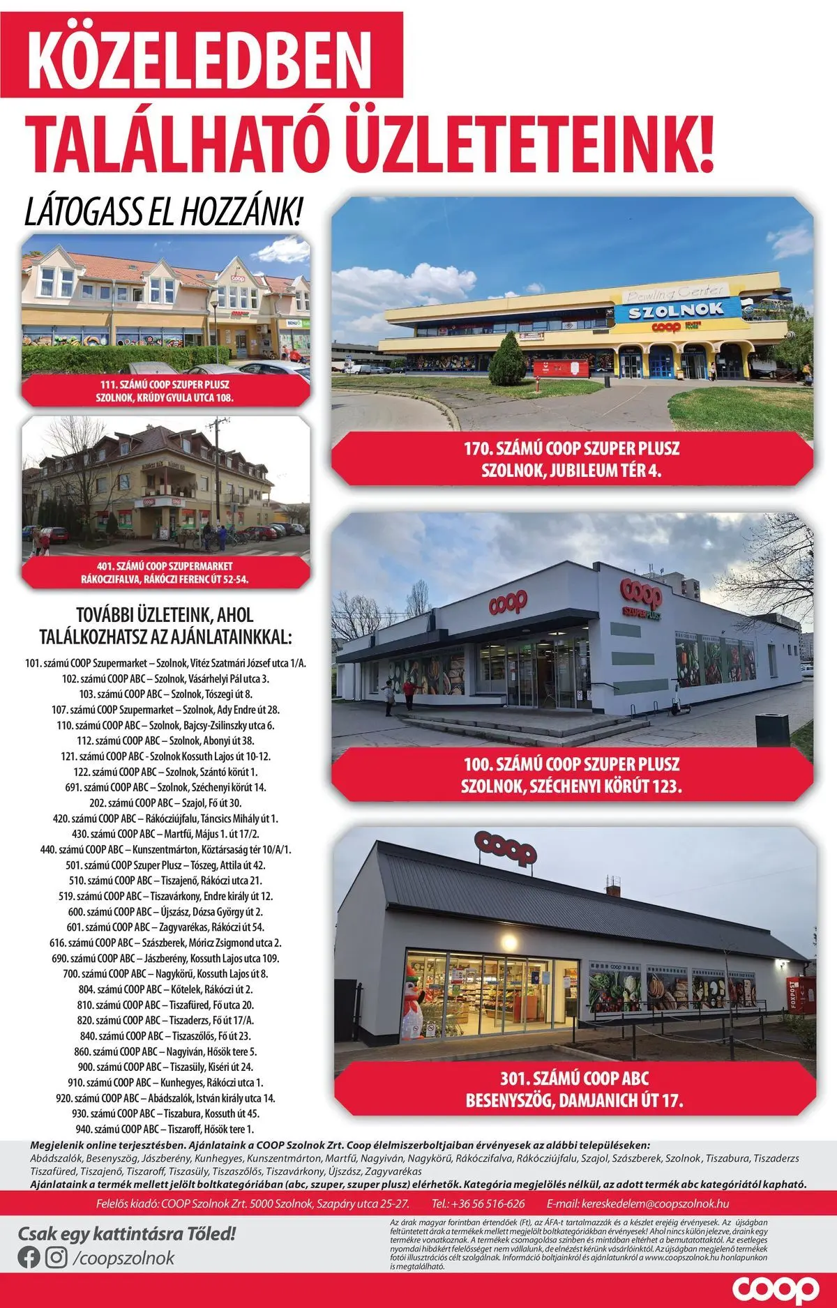 COOP Szolnok akciós újság Szolnok - 2026.04.29. -tól/töl > akció, lapozható szórólap 🛍️ | Oldal: 4