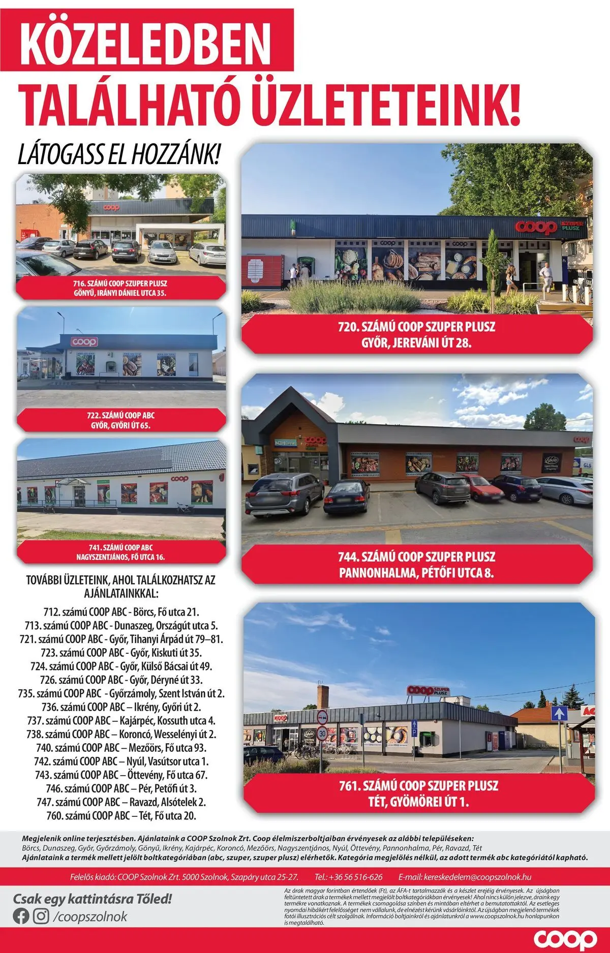 COOP Szolnok akciós újság Győr - 2026.04.29. -tól/töl > akció, lapozható szórólap 🛍️ | Oldal: 4