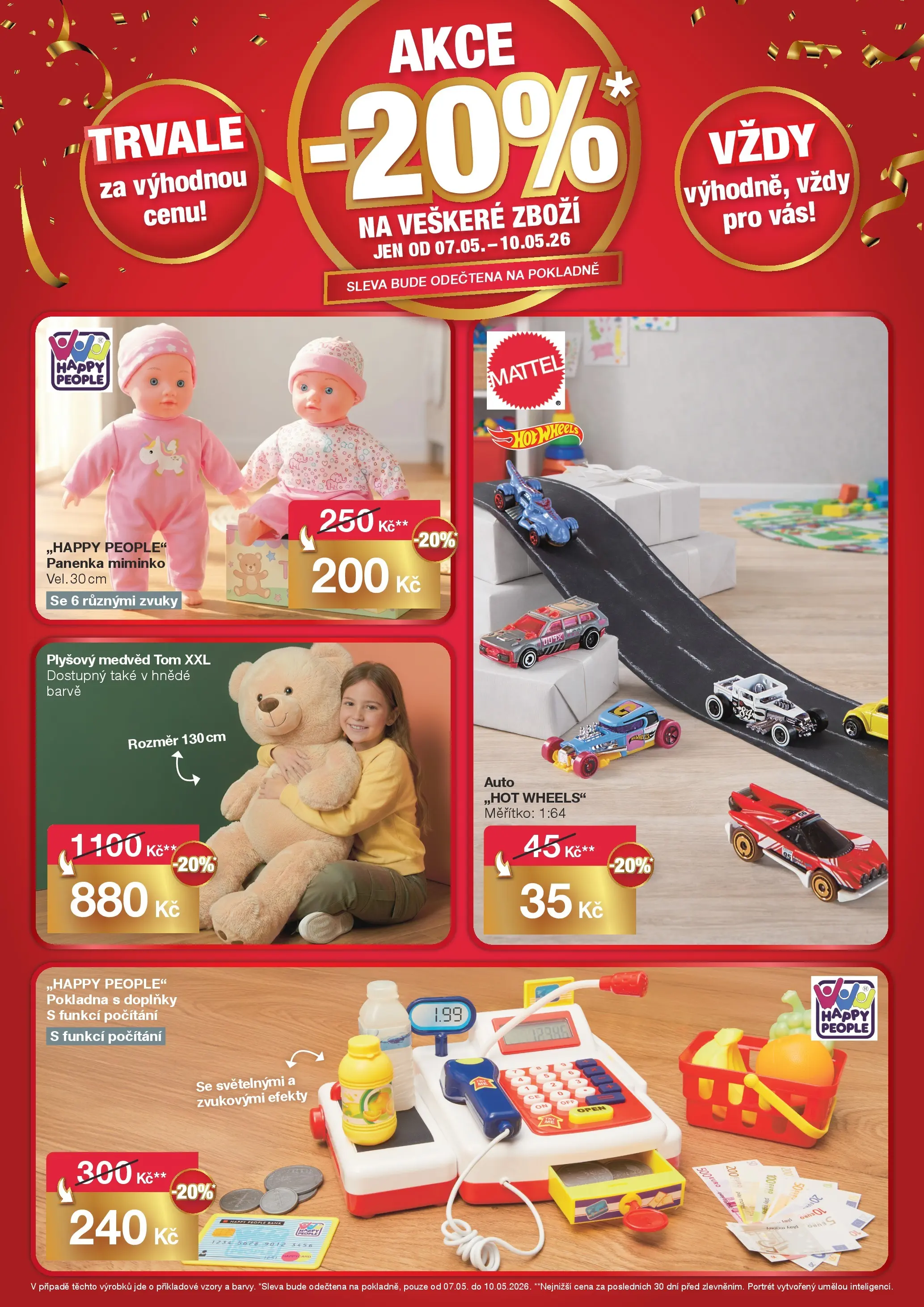 Woolworth - Ahoj Prerov! od 30.04.2026 - akční nabídka | Strana: 11 | Produkty: Panenka, Pokladna