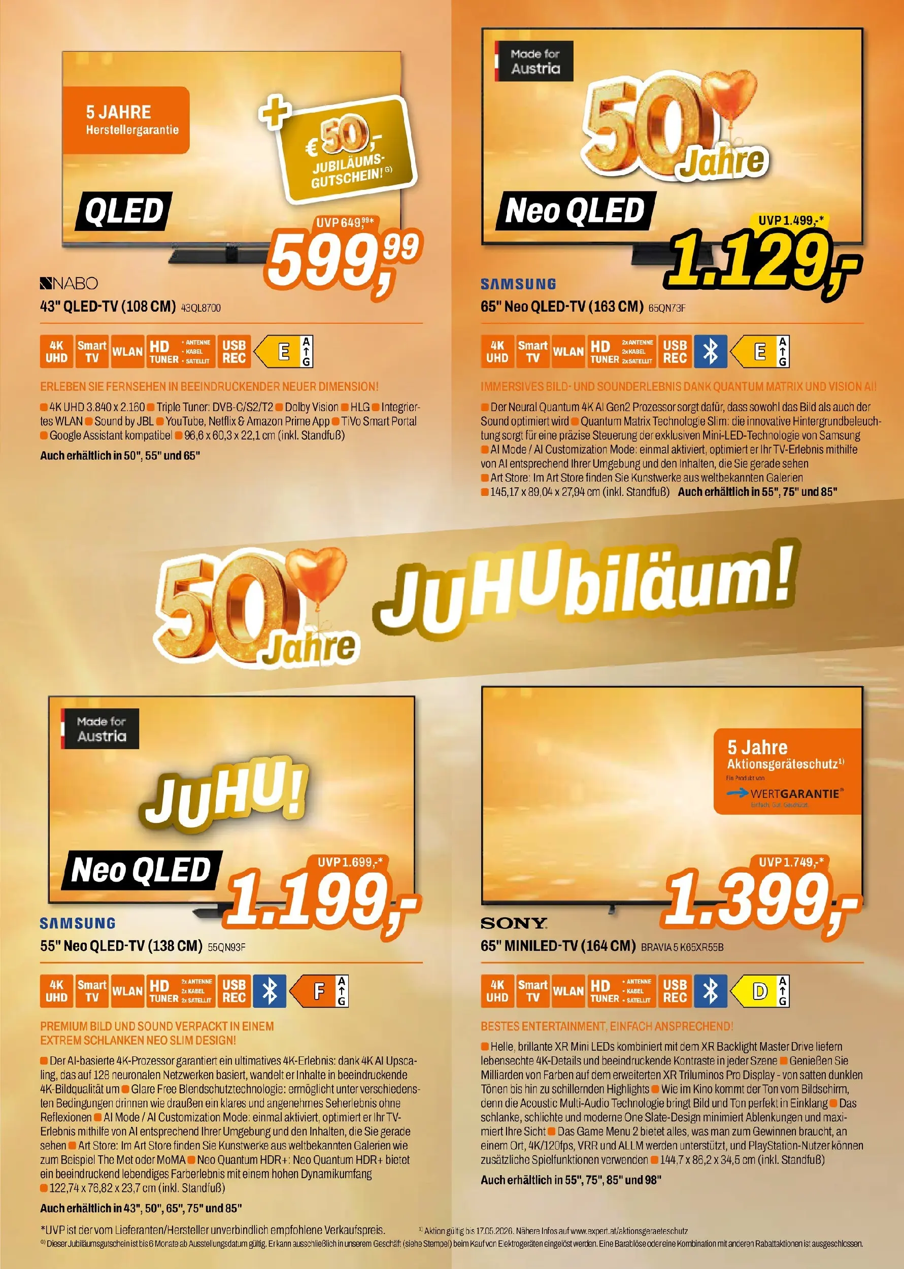 Expert - Expert-Shopfully - Flugblatt Mai von 26.04.2026 - Aktuelle Angebote | Seite: 13 | Produkte: TV, Kabel, Satellit, Samsung