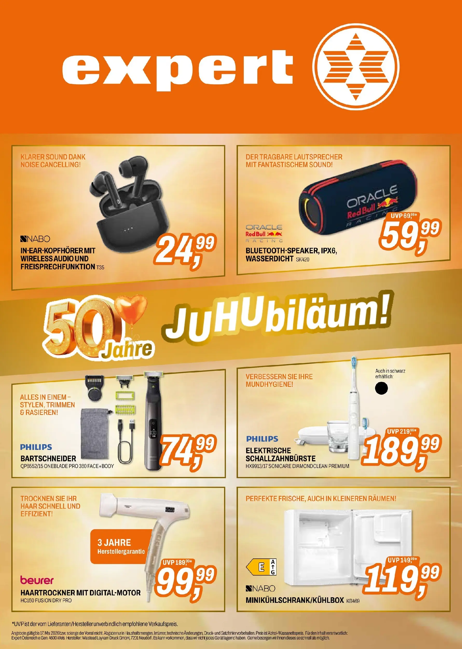 Expert - Expert-Shopfully - Flugblatt Mai von 26.04.2026 - Aktuelle Angebote | Seite: 14 | Produkte: Audio, Lautsprecher, Haartrockner