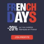 Maison de la Literie French Days : -20% sur les matelas - au 17.05.2026