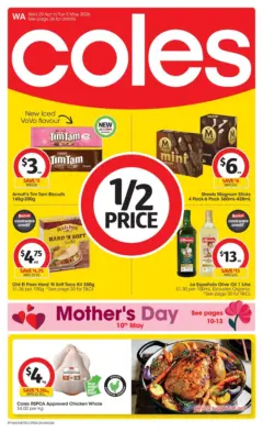 Preview of Coles catalogue WA - valid from 29.04.2026