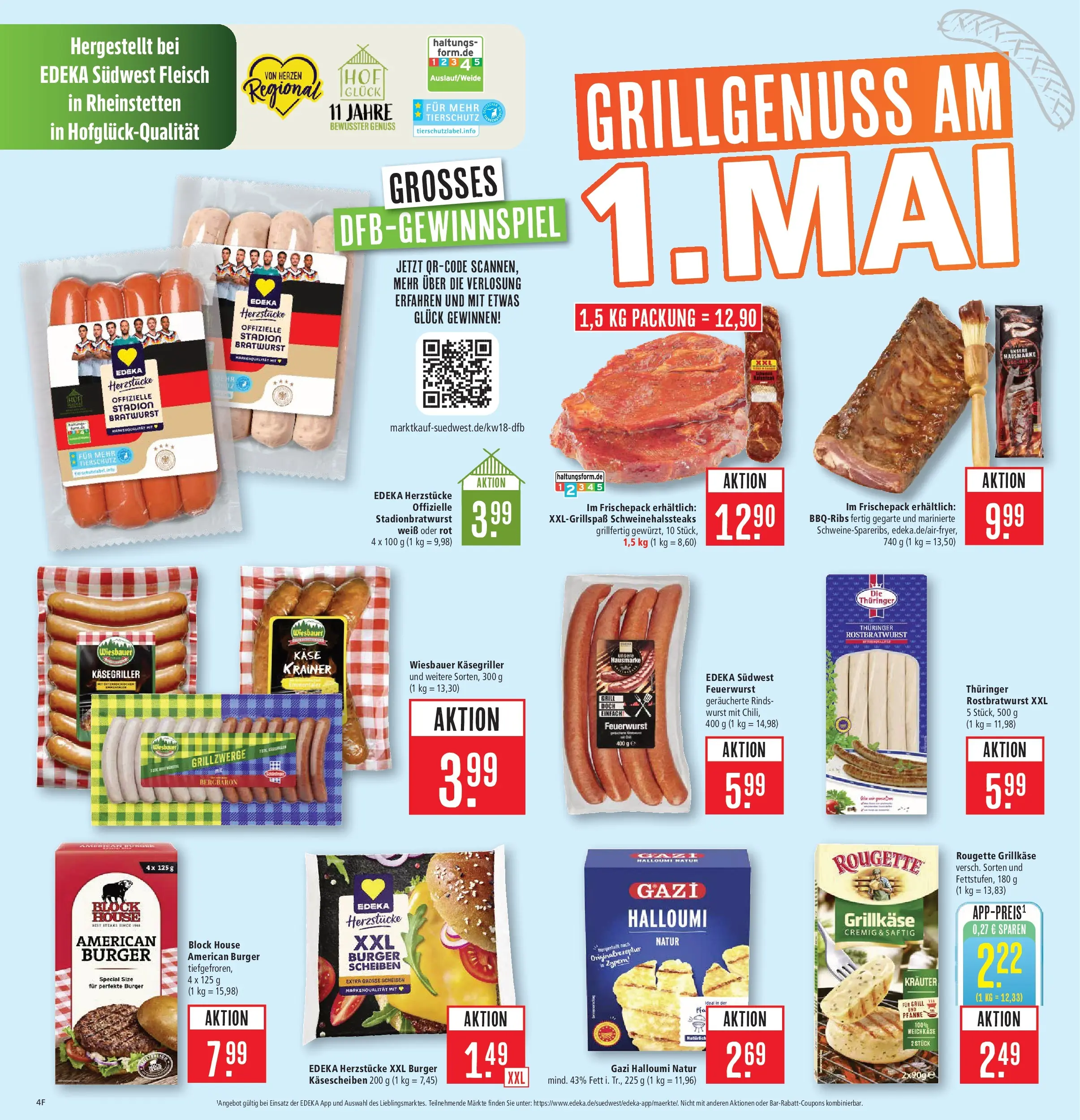 Marktkauf Prospekt Heidenheim	 (ab 26.04.2026) » Angebote online | Seite: 6 | Produkte: Käse, Burger, Wurst, Fleisch